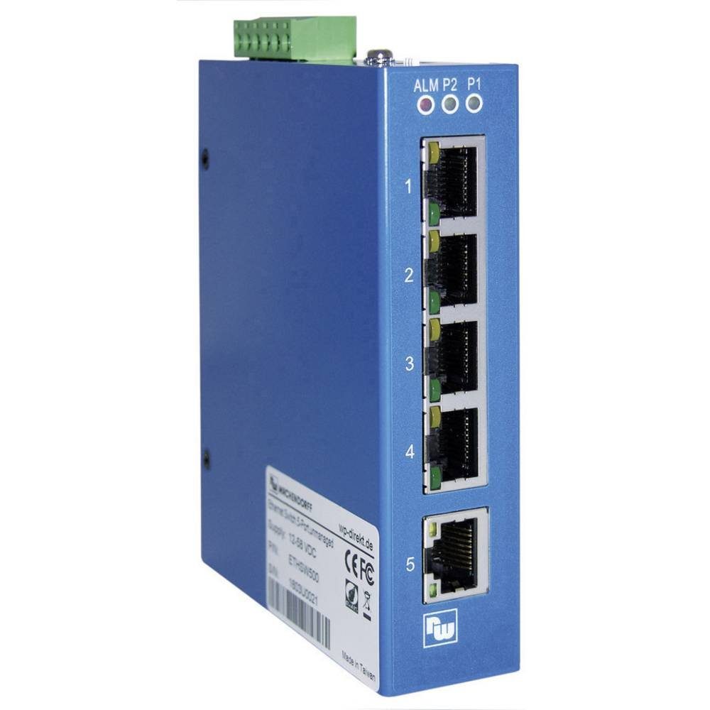 Wachendorff Industrial Ethernet Switch ETHSWG5C - Fast Netzwerk-Switch | Switch
