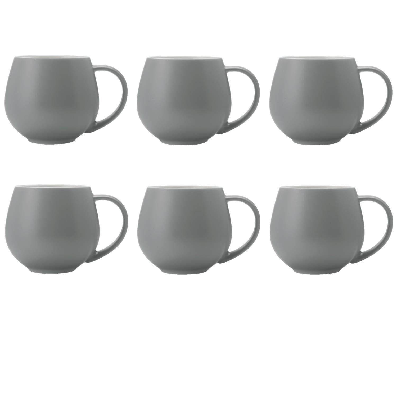 Maxwell & Williams Tasse Tint, Porzellan, Spülmaschinengeeignet, Grau, Motiv: Tint