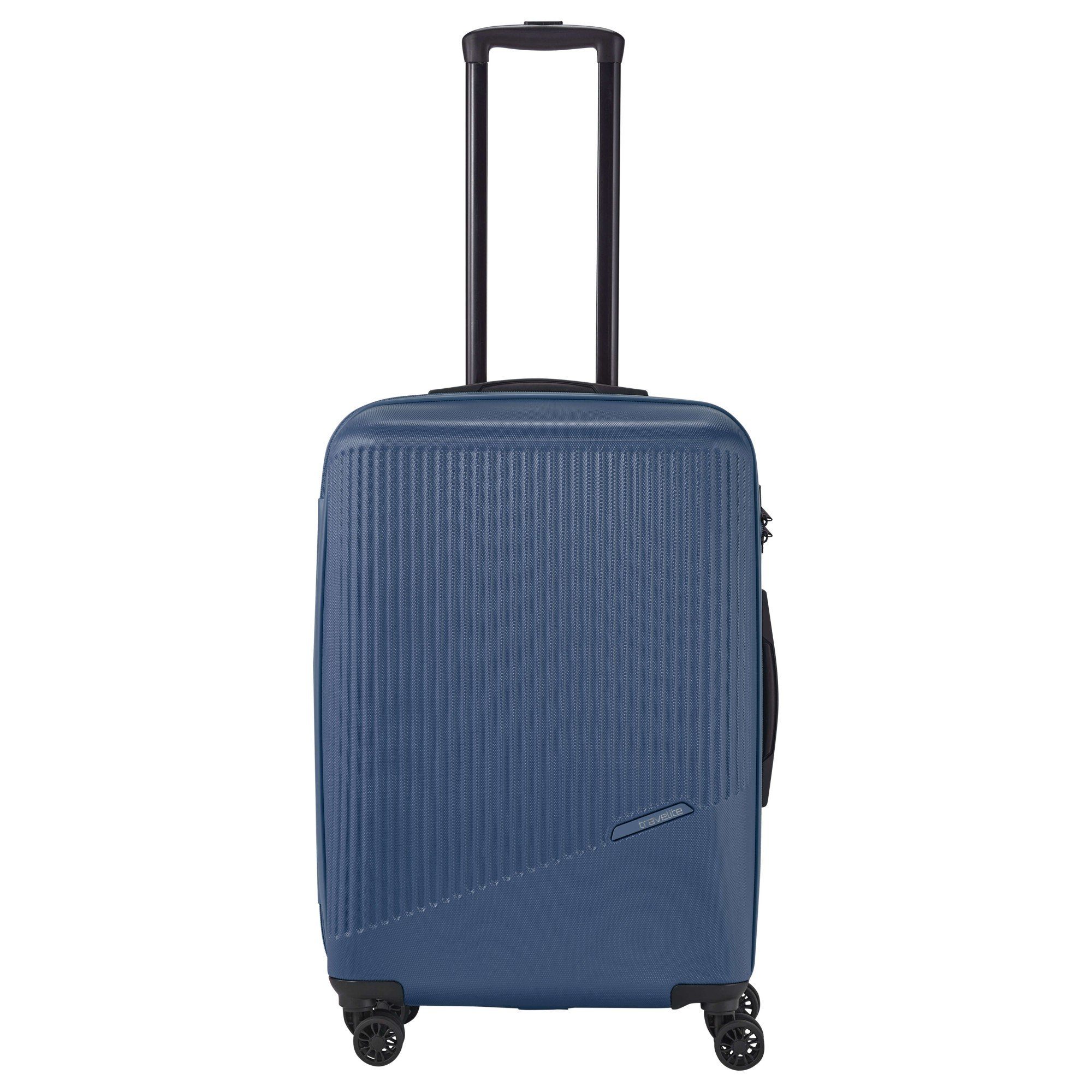 blau - M Trolley Rollen travelite cm, 4 4-Rollen-Trolley Bali 67