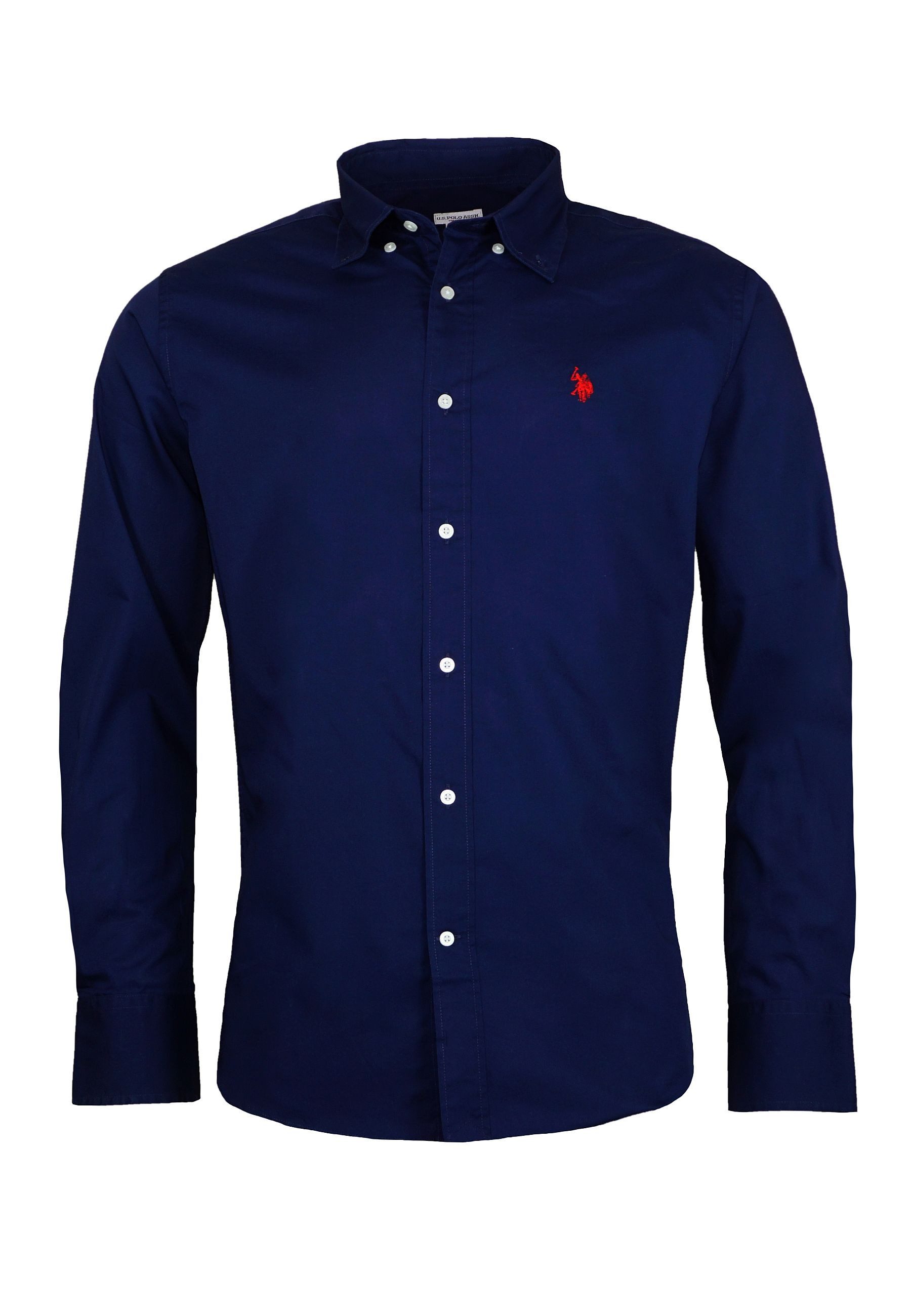 U.S. Polo Assn Langarmhemd Hemd Button günstig online kaufen