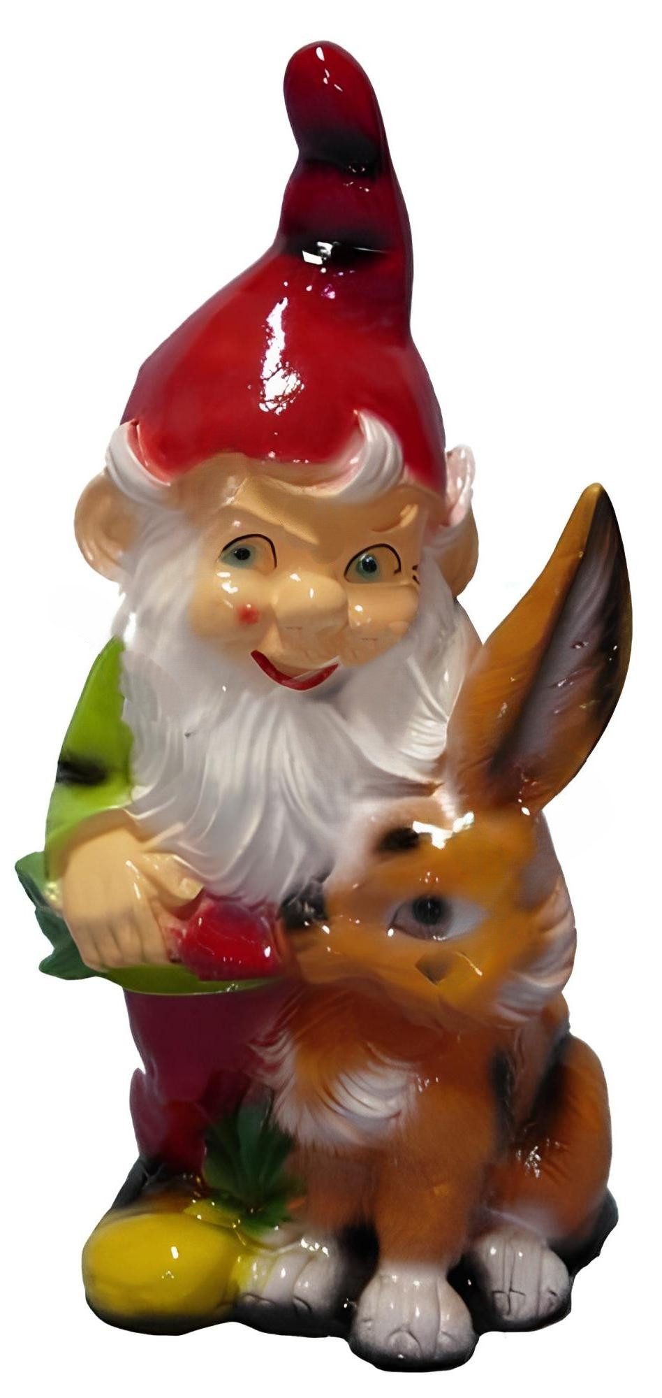 Xlmoebel Gartenzwerg Dekorative Zwerg-Figur aus hochwertigem Material für den Garten, (Zwerg Material : Kunststoff 45 cm Höhe), Hergestellt in Europa
