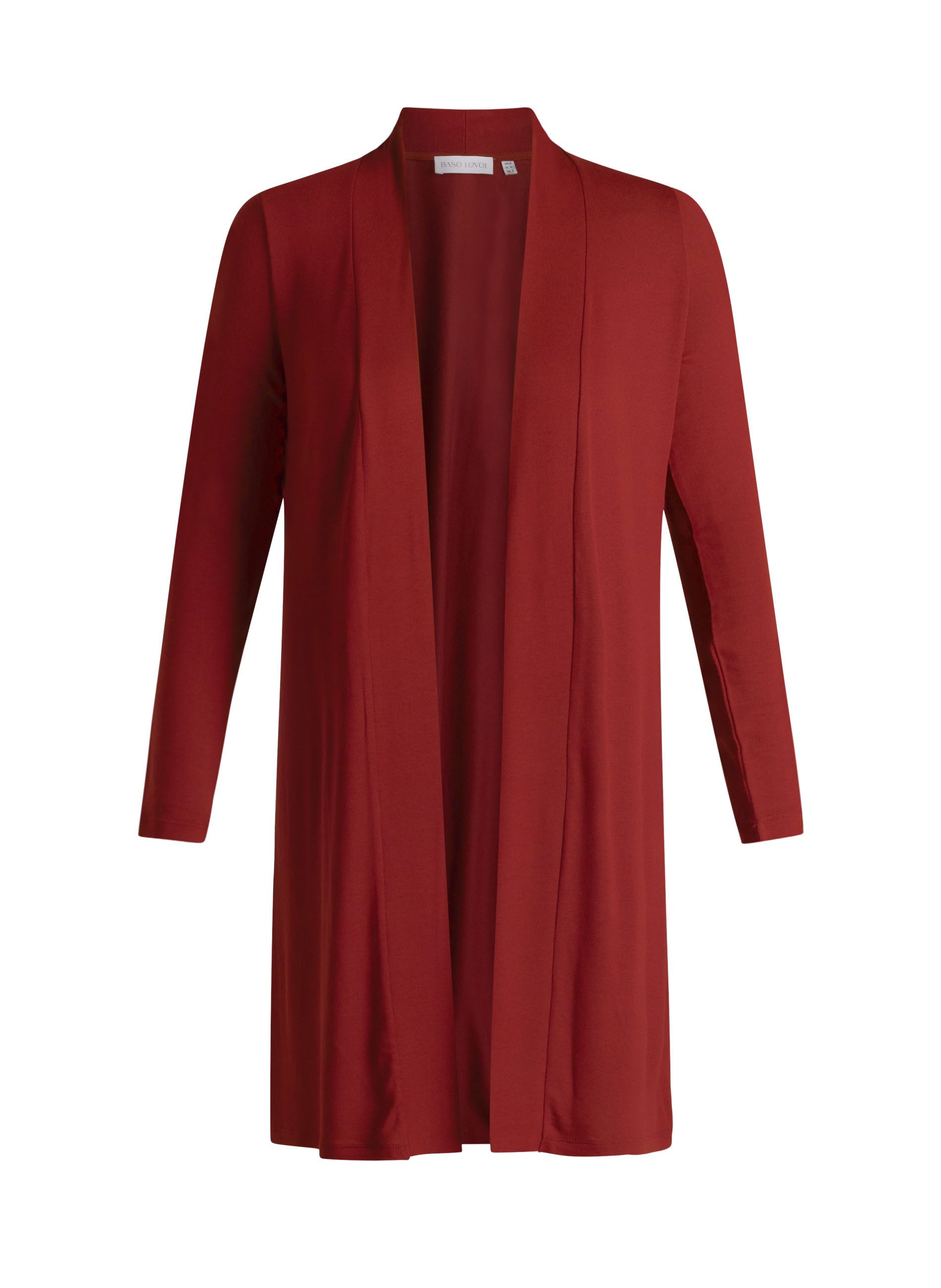Base Level Longstrickjacke Yayla Long ohne Verschluss