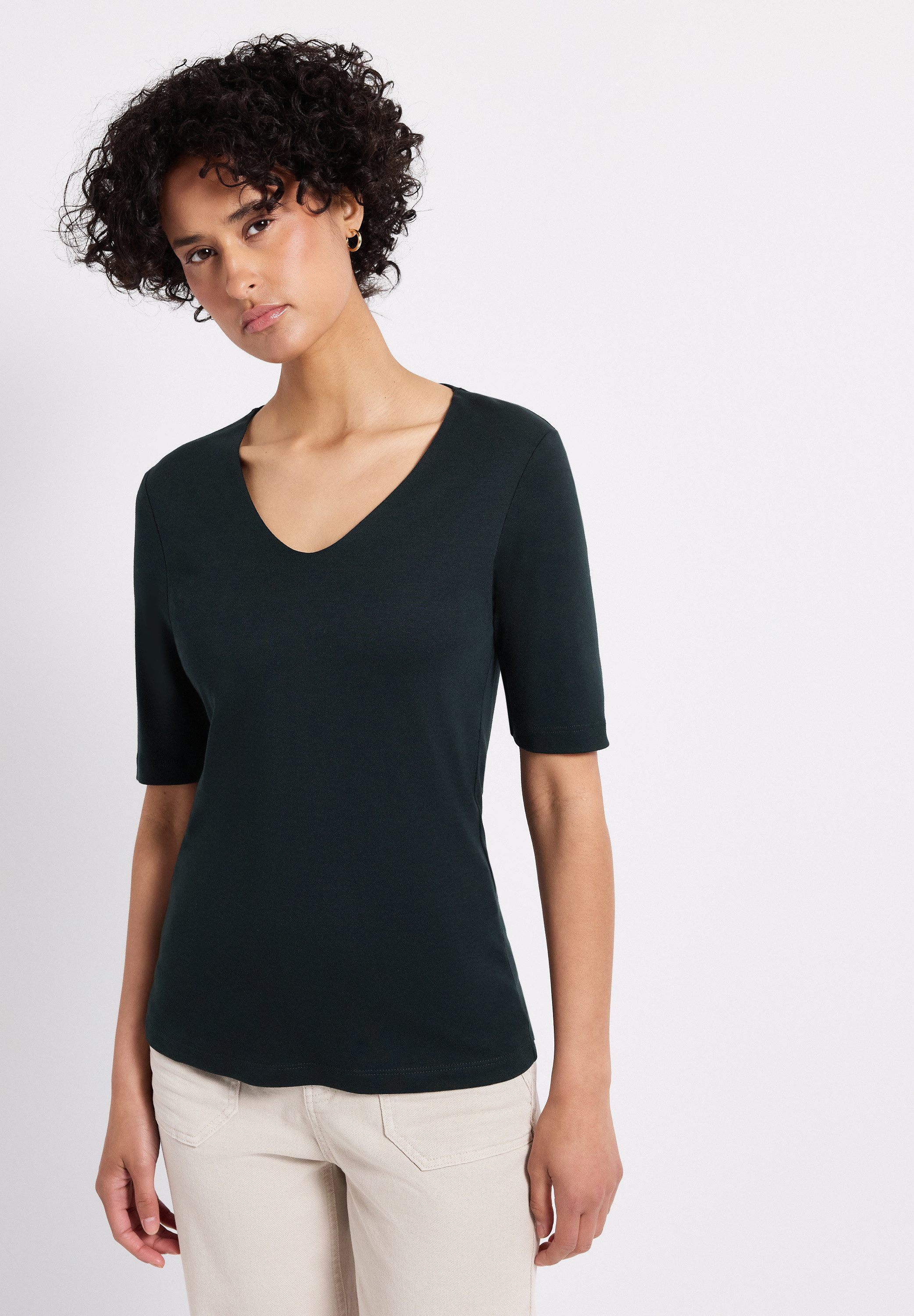 STREET ONE Kurzarmshirt Style Palmira mit günstig online kaufen