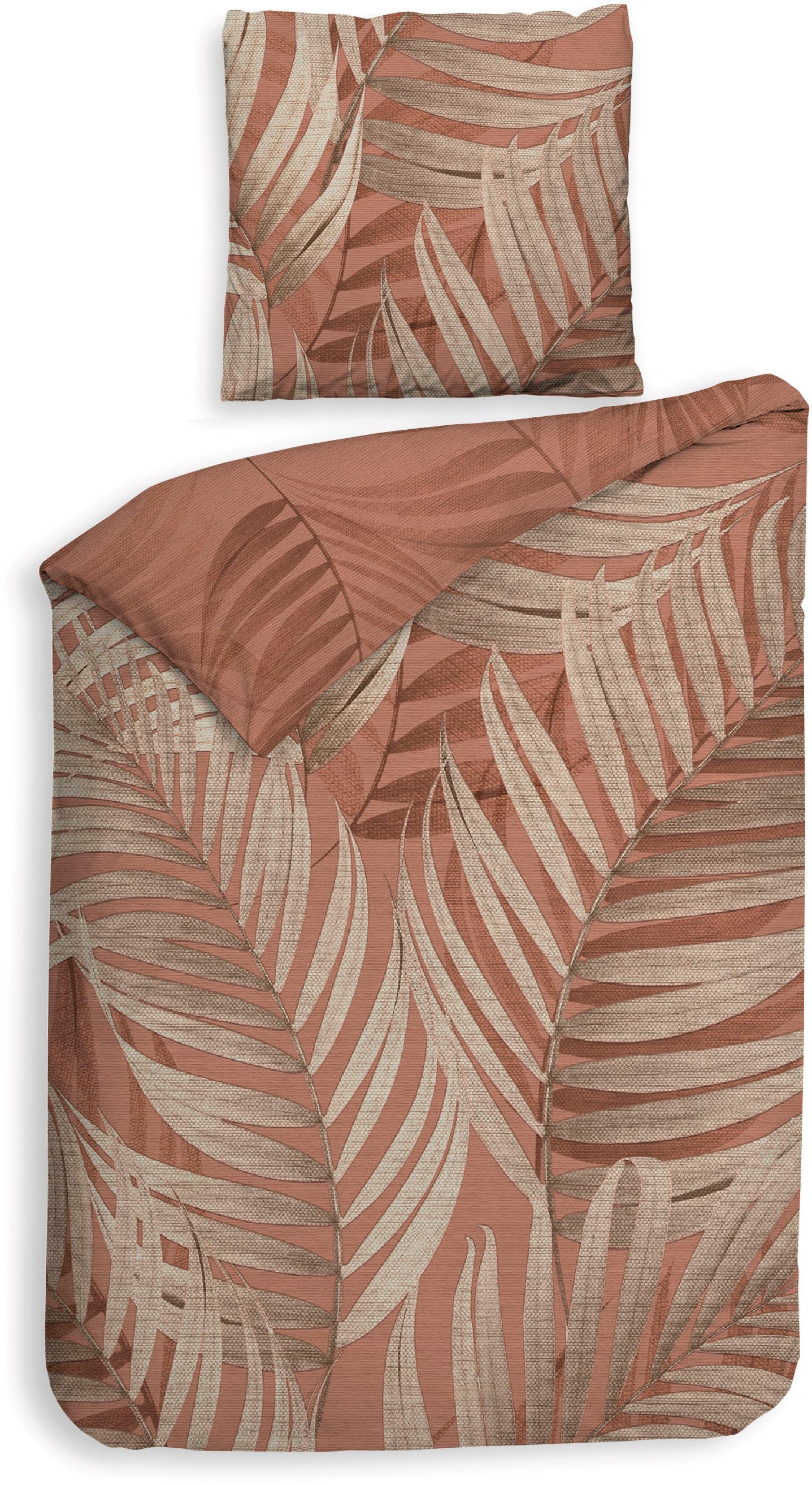 Heckett and Lane Bettwäsche Heckettlane Bettwäsche Selin, Mako-Satin, 2 teilig, Bettwäsche aus 100% Baumwolle, hochwertige Mako-Satin, ab 135x200 cm.