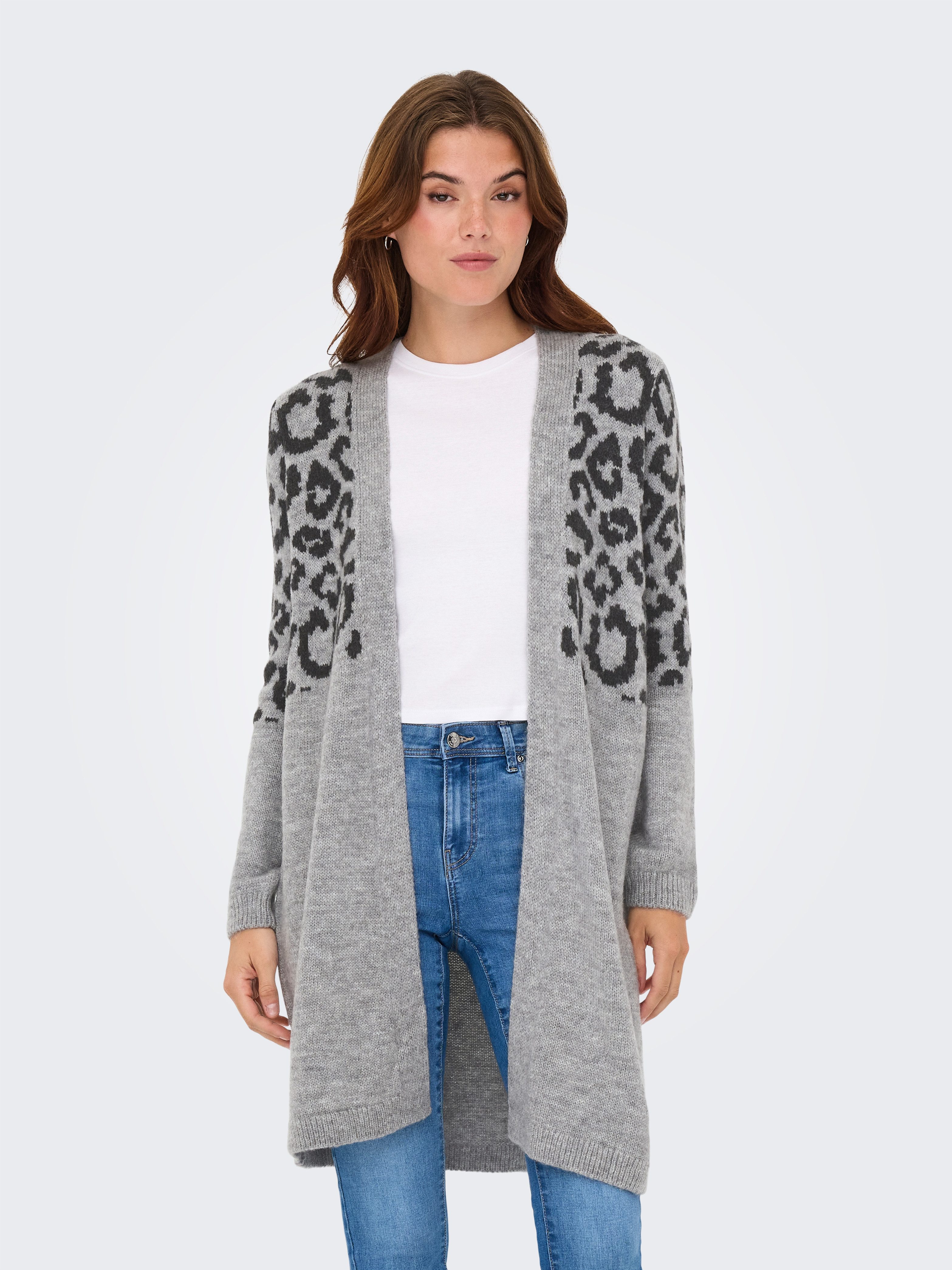 ONLY Strickjacke ONLJADE ANIMAL LS CARDIGAN günstig online kaufen