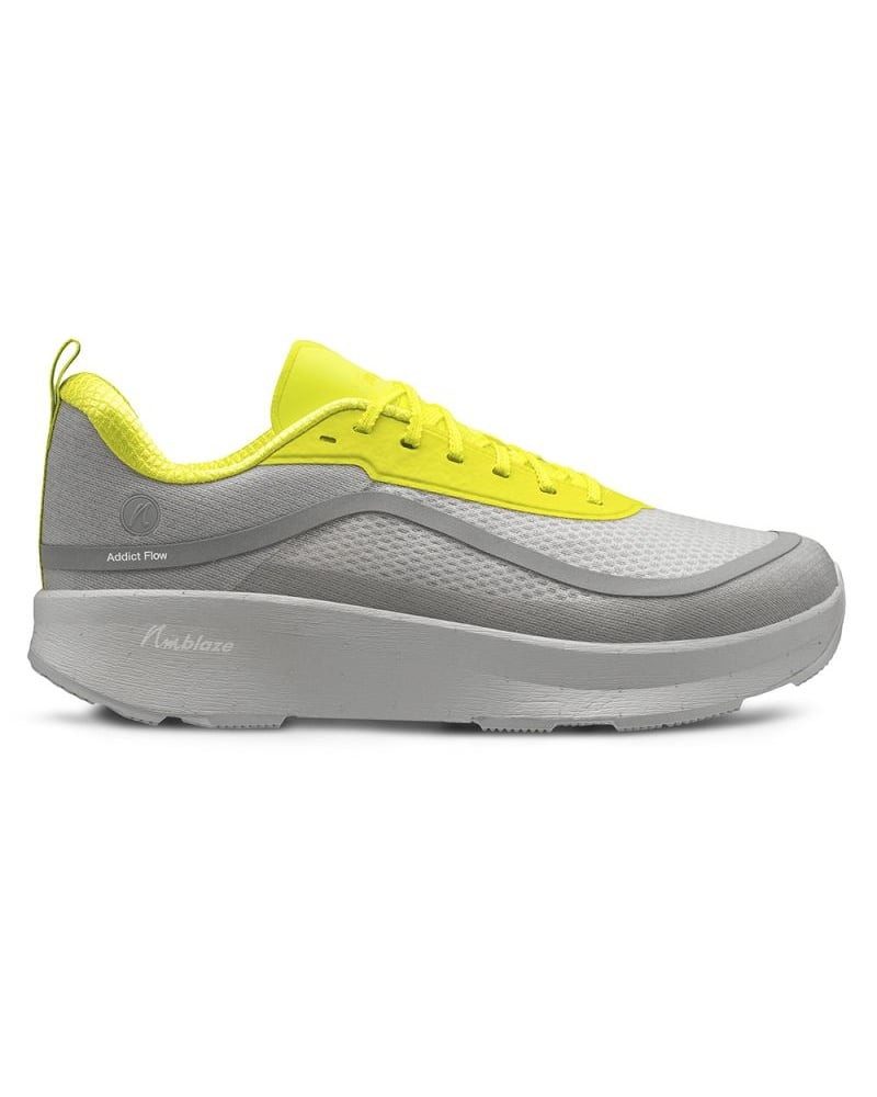Joe Nimble Addict Flow grau/gelb Damen Laufschuh