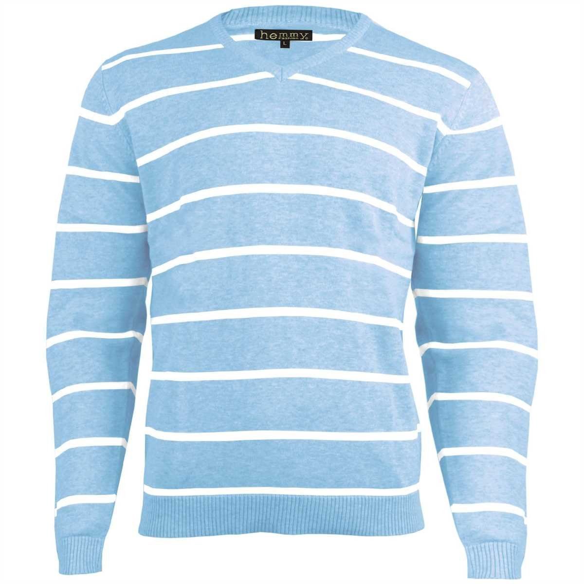hemmy Fashion Streifenpullover Sweater Pulli Herrenpullover mit weißen  Streifen, versch. Ausführungen und Größen online kaufen | OTTO