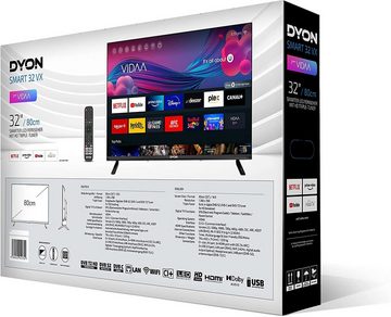 Dyon Smart 32 VX LED-Fernseher (80 cm/32 Zoll, HD-Ready, Smart-TV)