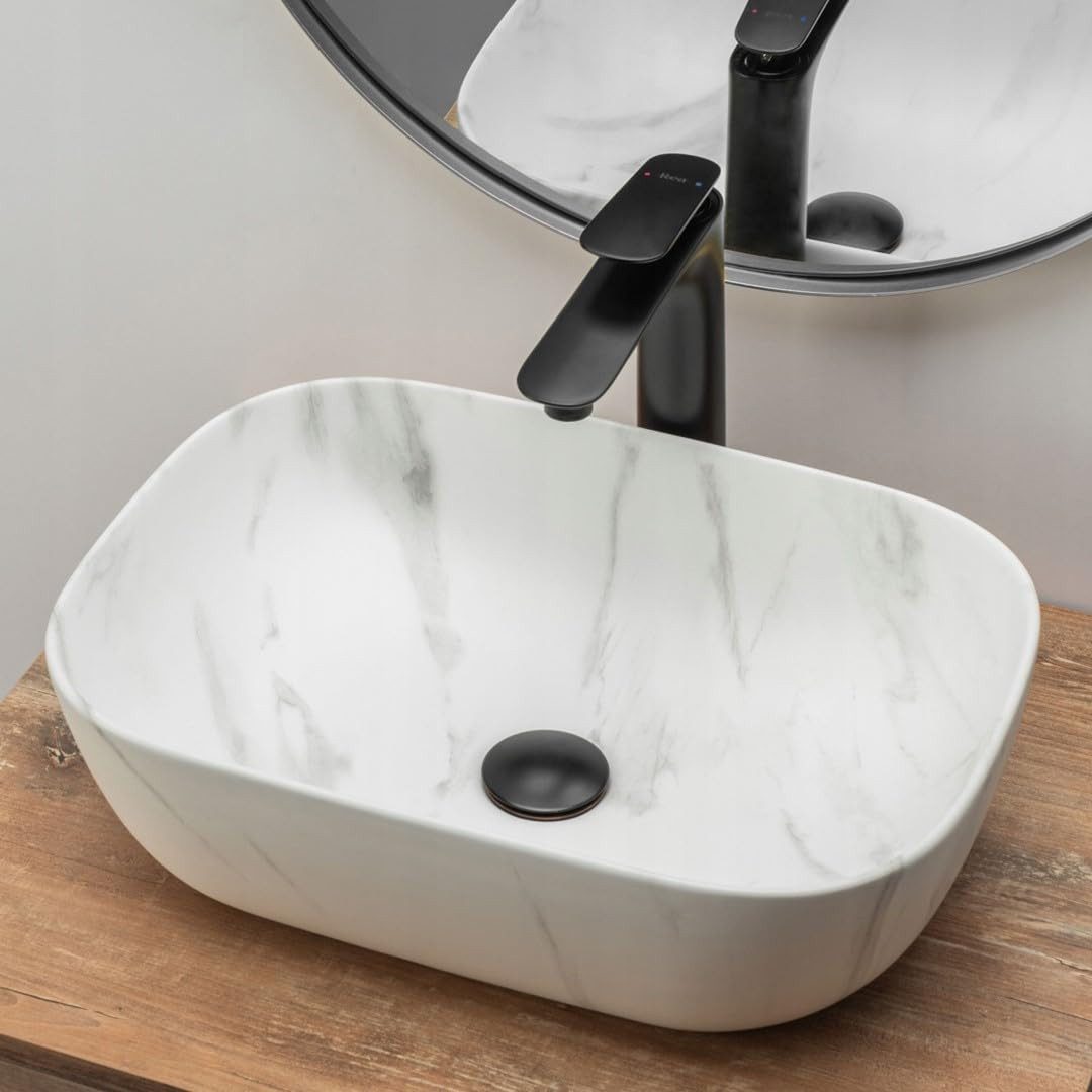 GTM Design Aufsatzwaschbecken BELINDA Modern Waschbeckenm günstig online kaufen