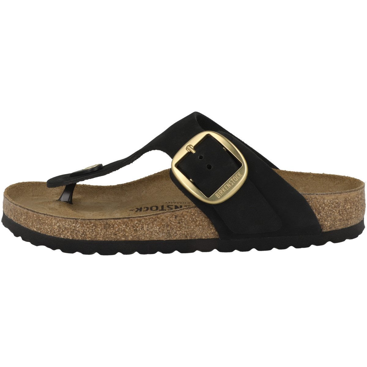 Birkenstock Gizeh Big Buckle Nubukleder normal Damen Zehentrenner Sandalen, Sandaletten, Sommerschuhe, Badeschuhe, Zehentrenner