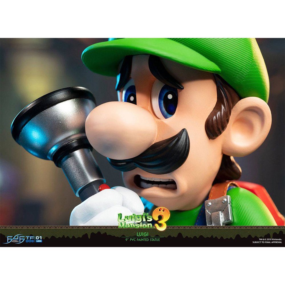 First 4 Figures Merchandise-Figur Luigi Statue (Collectors Edition) - Luigis Mansion 3