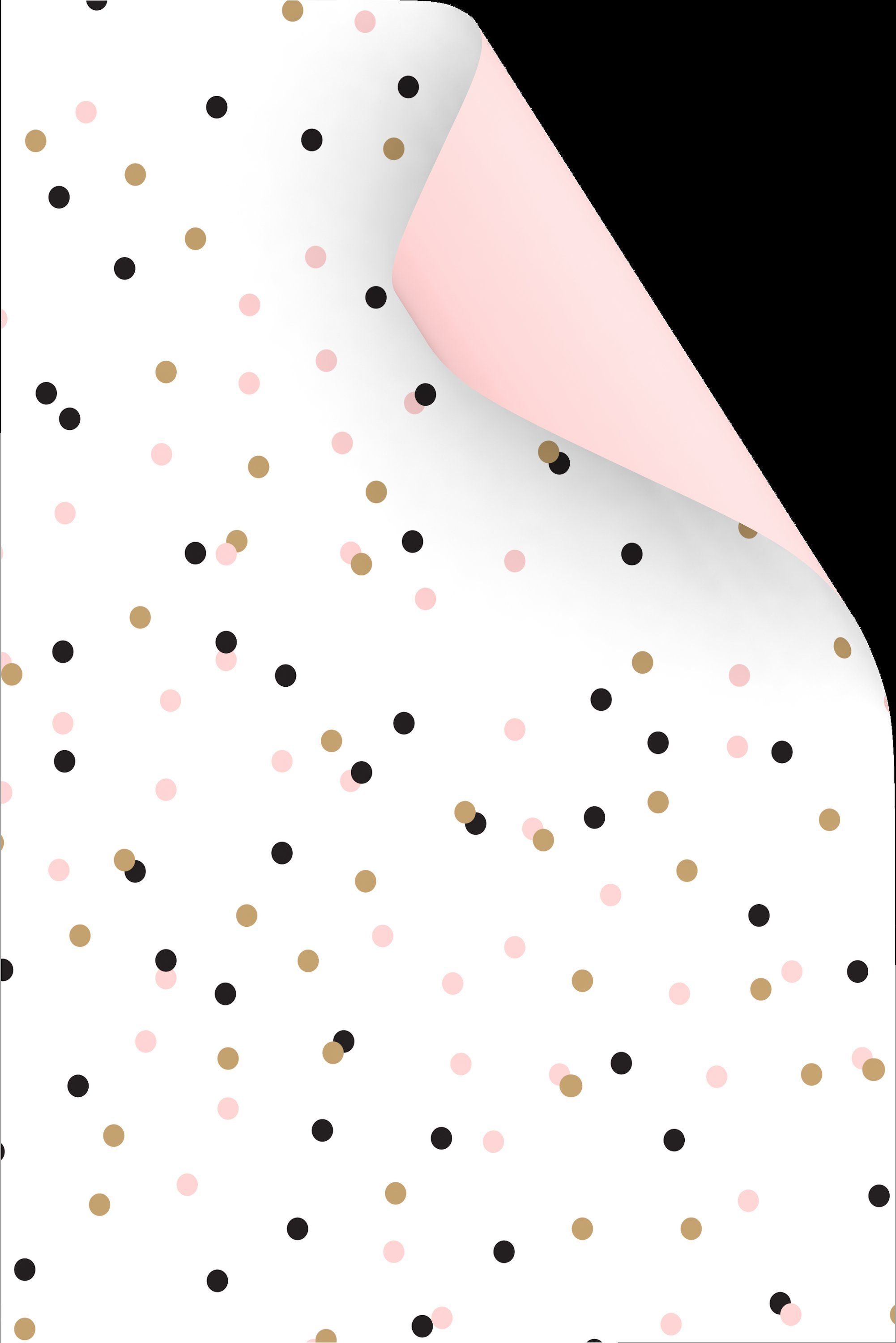 MarpaJansen 50 Punkte Motivpapier rosa, cm x 70 cm