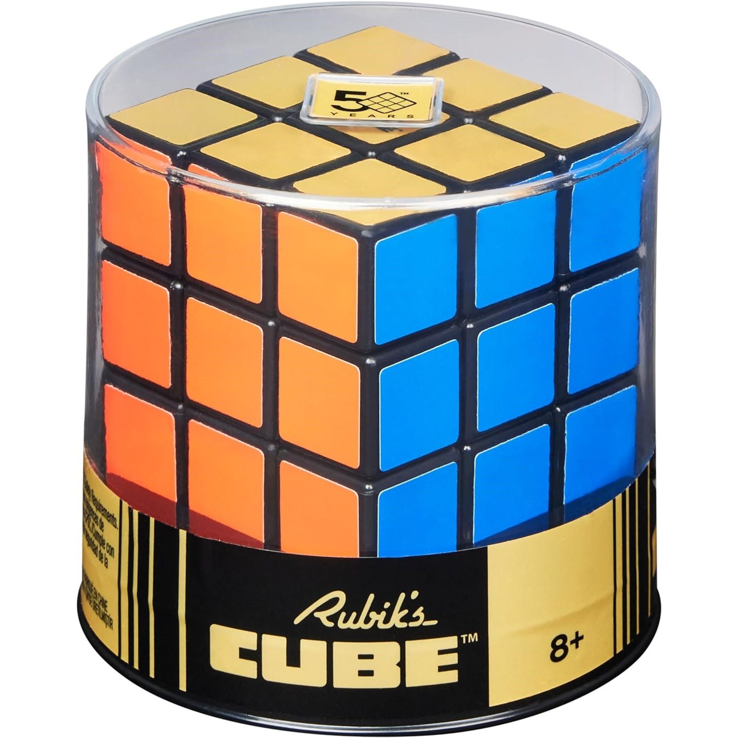 Spin Master Spiel 6068726 RBK Rubiks 3x3 Retro Cube - 50th Anniver