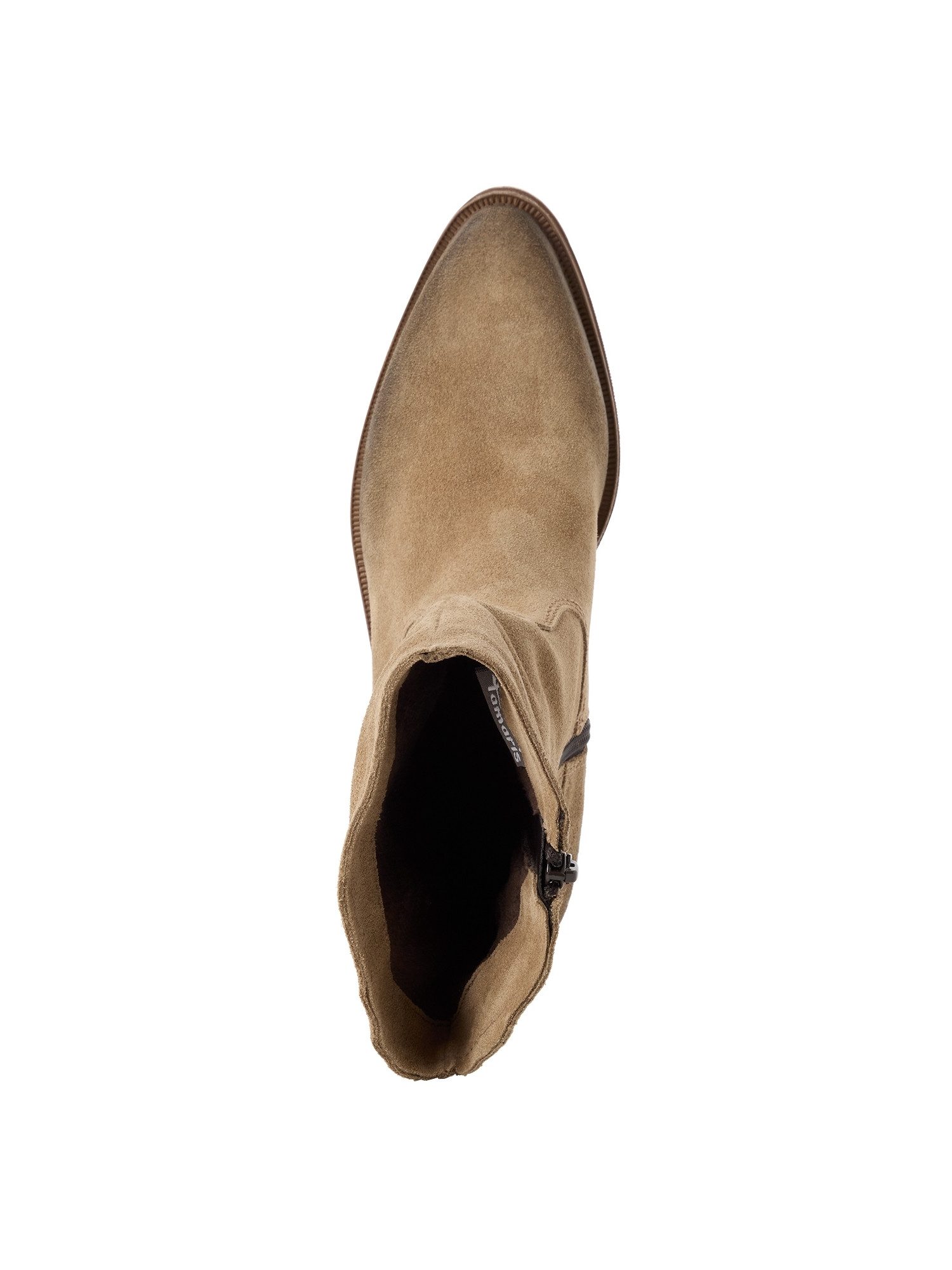 Tamaris TOUCH-IT aus Leder Blockabsatz 1-25700-47 Stiefelette TOUCH-IT