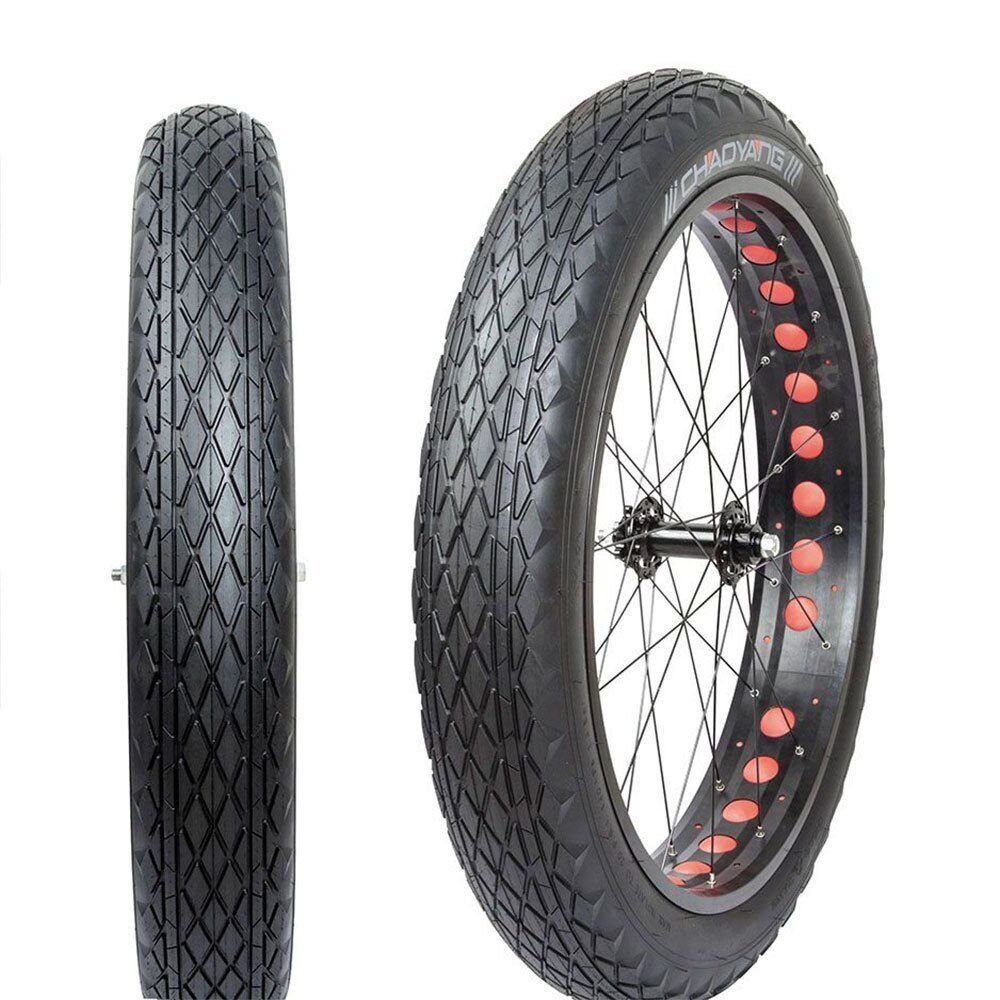 Chaoyang Fahrradreifen 2 Stk Chaoyang Fatbike Reifen Sand Storm 26x4.0 100-559 Drahtreifen, (2-tlg)