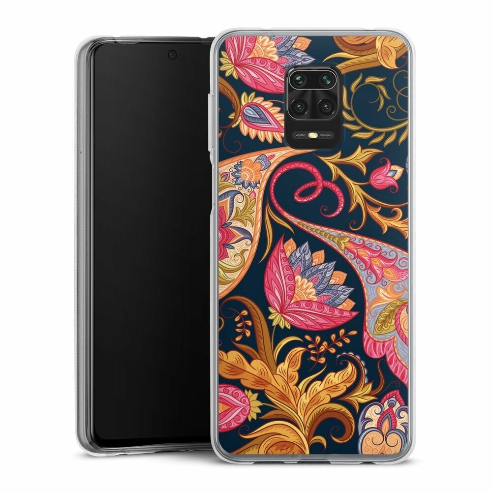 Handyhülle Für Xiaomi Redmi Note 9S / 9 Pro – Transparent Mit Blumenmuster, Weiches Silikon, Stoßfest & Kratzfest (4er-Set)