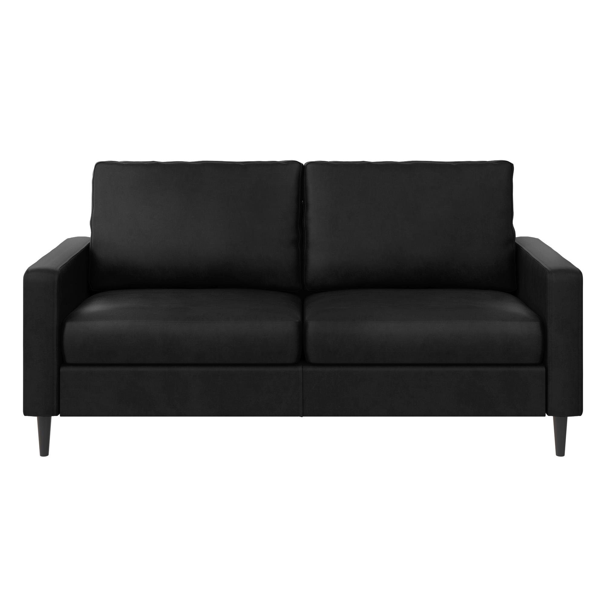 loft24 Sofa Rain, 3-Sitzer Couch mit Bezug in Lederoptik, Länge 180 cm
