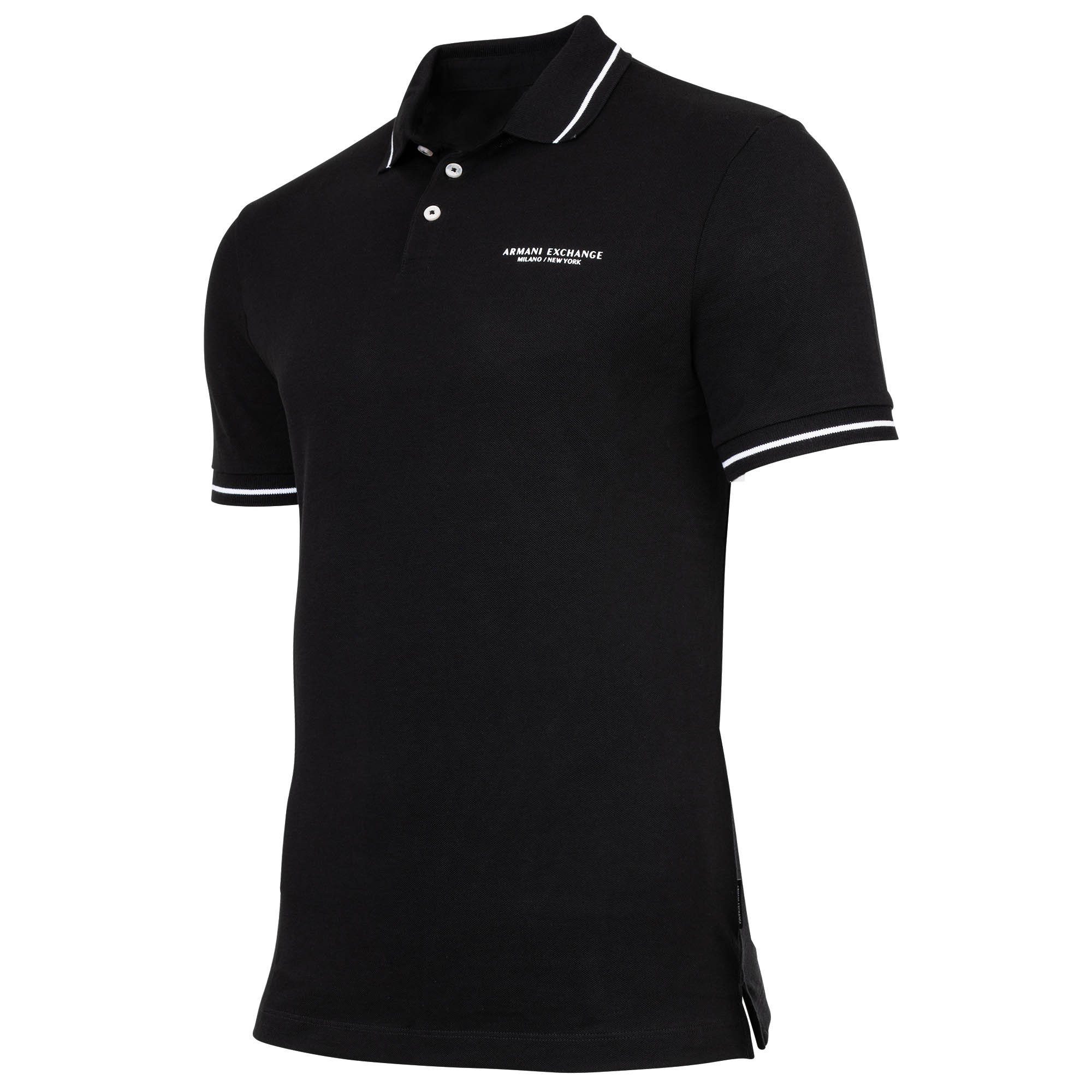 ARMANI EXCHANGE Poloshirt Herren Poloshirt Baumwolle