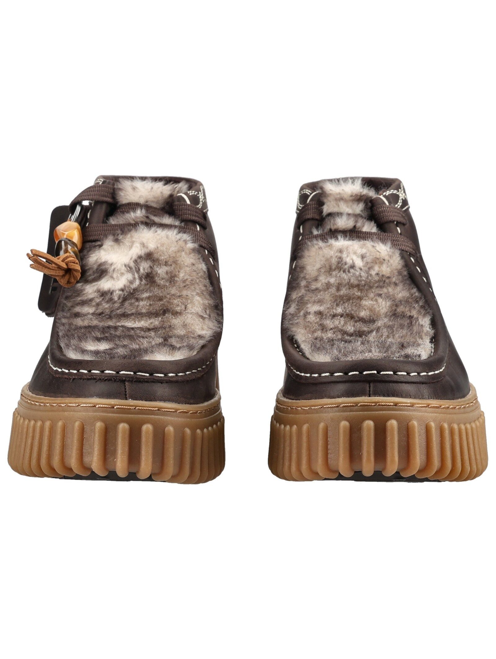 Clarks Stiefelette Leder . Schnürstiefelette