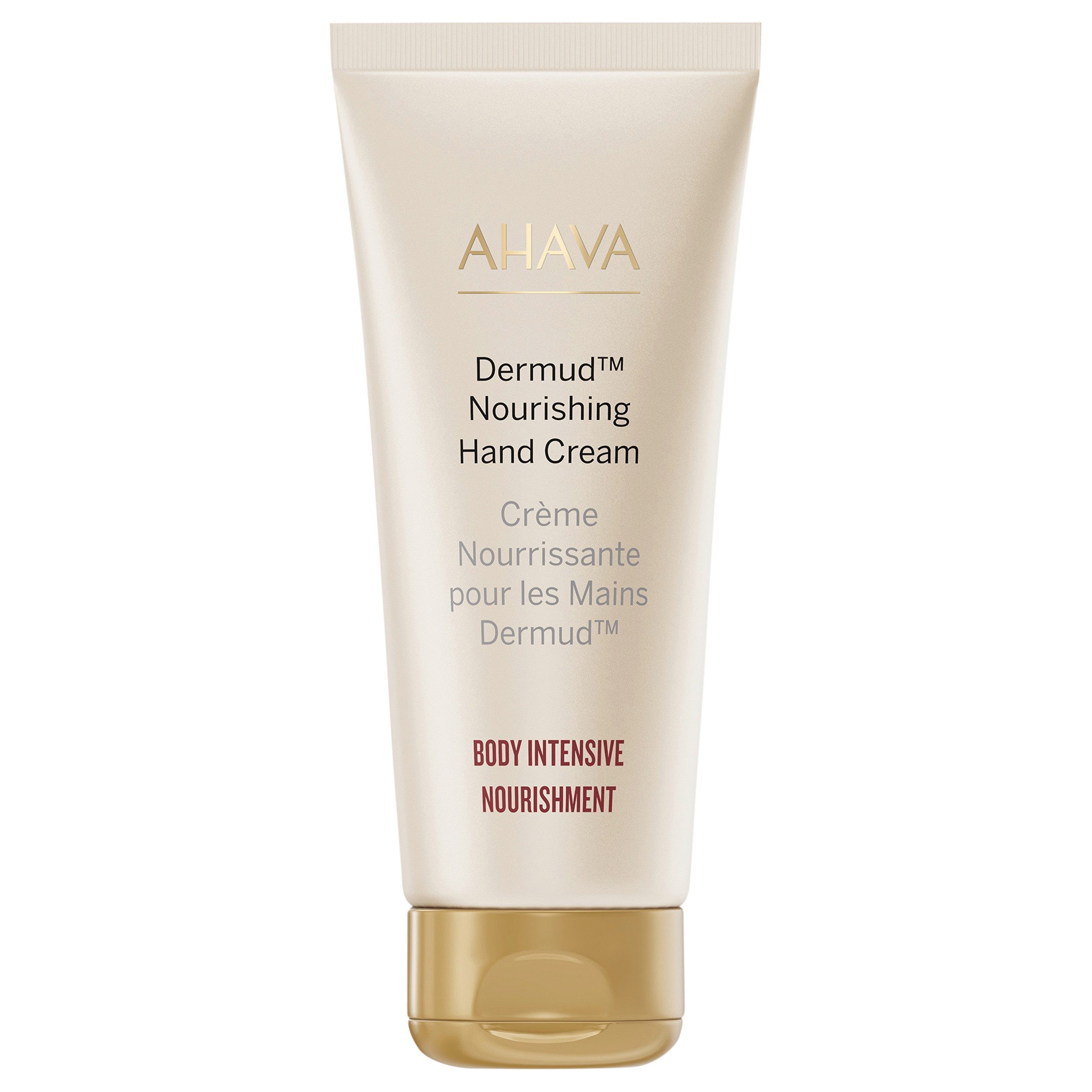 AHAVA Handcreme DERMUD NOURISHING HAND CREAM, 1-tlg., für trockene, rissige und durch Kälte strapazierte Hände
