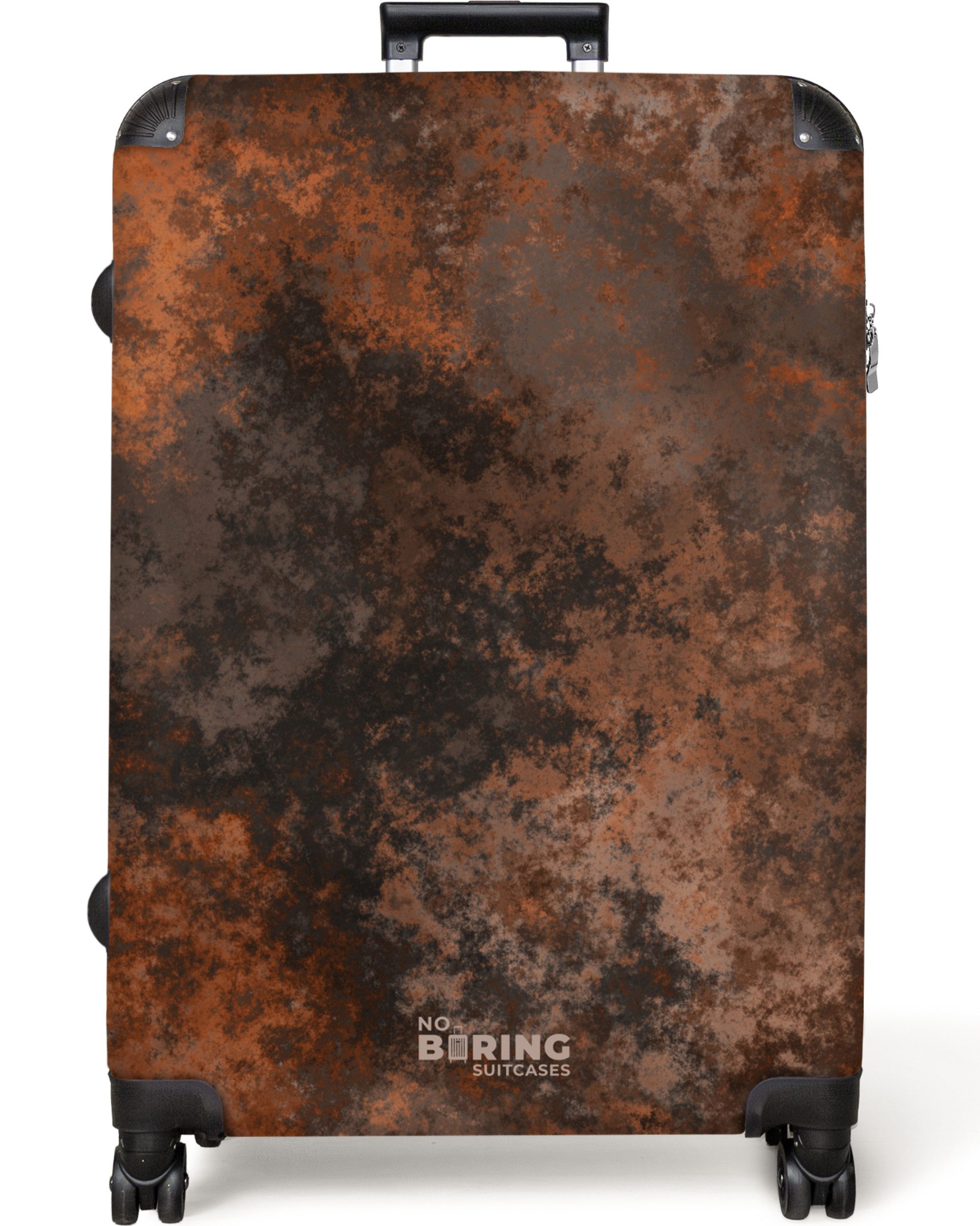 NoBoringSuitcases.com© Hartschalen-Trolley Raue rostige Textur mit günstig online kaufen