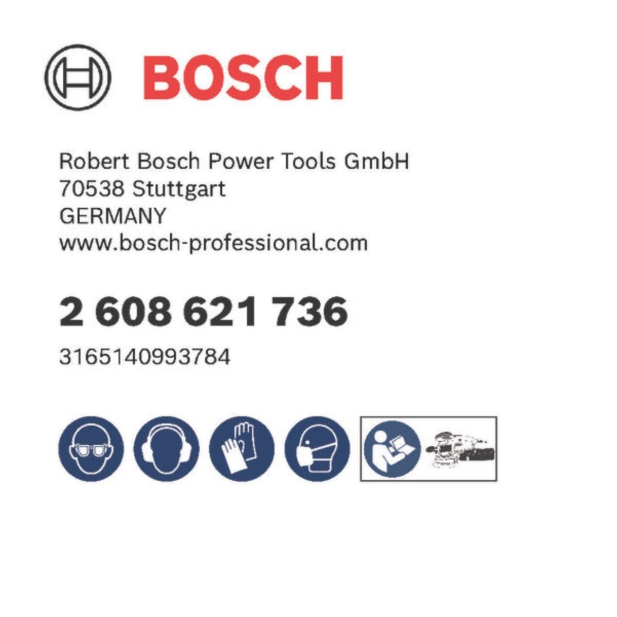 BOSCH Schleifaufsatz