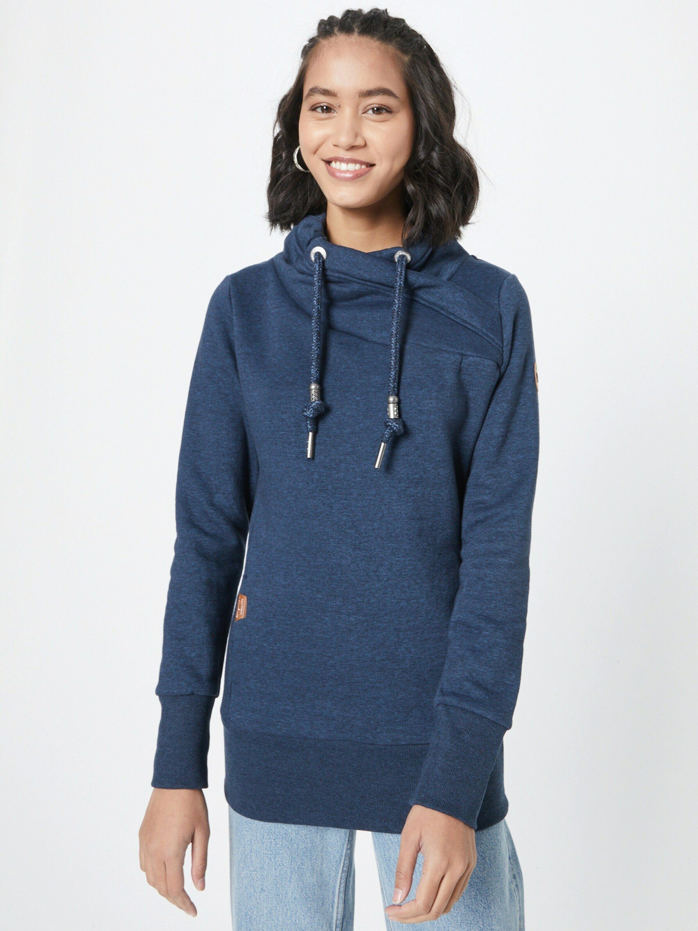 NAVY Details (1-tlg) Sweatshirt Ragwear NESKA Plain/ohne