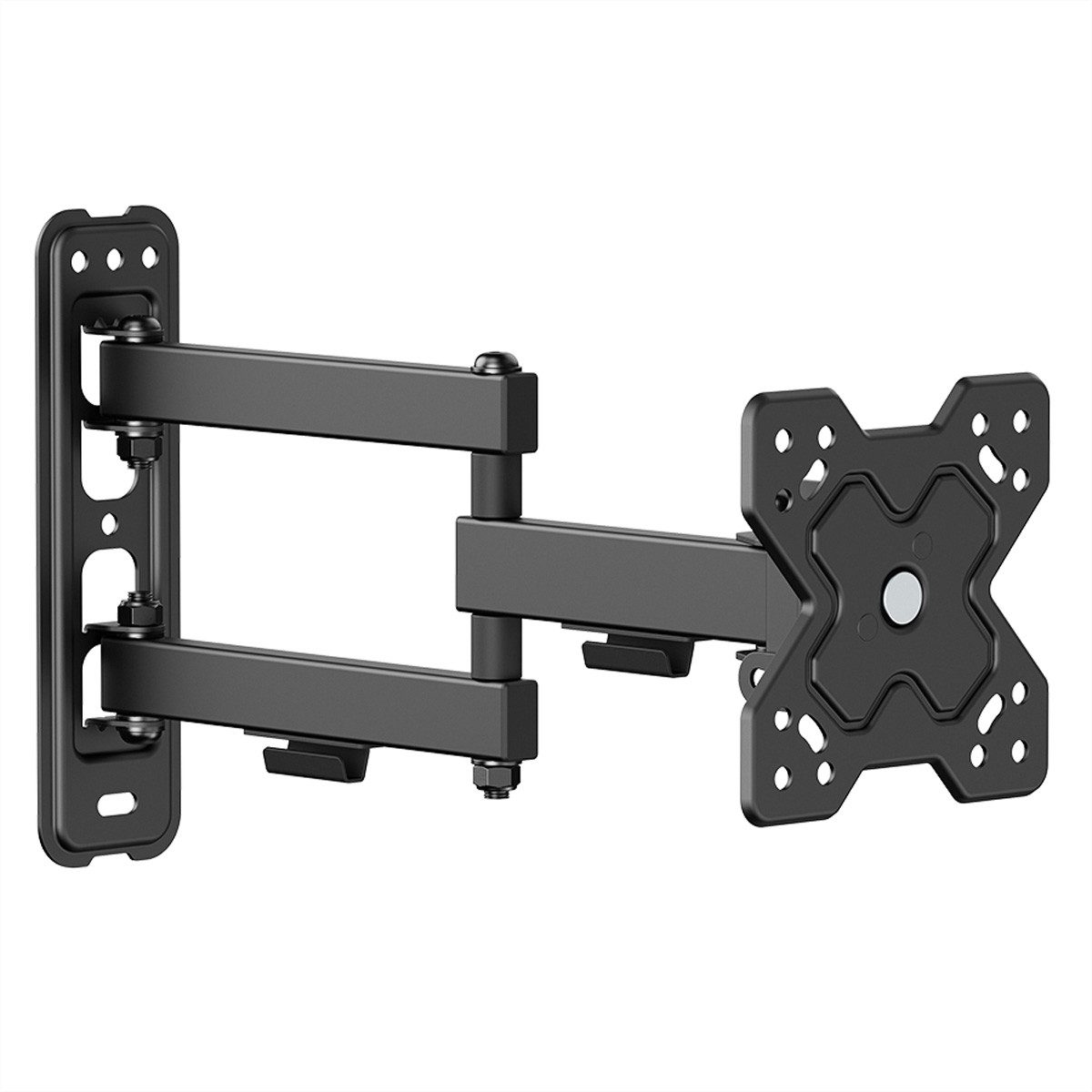 VALUE Monitor-Halterung TV-Wandhalterung, 3 Drehpunkte, (bis 32 Zoll, 13-32 Zoll, bis 20 kg)