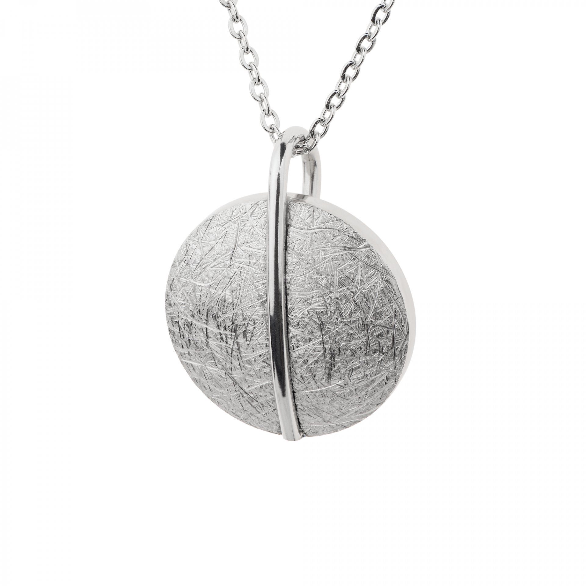 Ernstes Design Kettenanhänger Anhänger Edelstahl matt / poliert / gekratzt günstig online kaufen