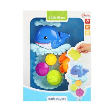 Toi-Toys Badespielzeug Little Stars - Wassermühle mit Saugnapf
