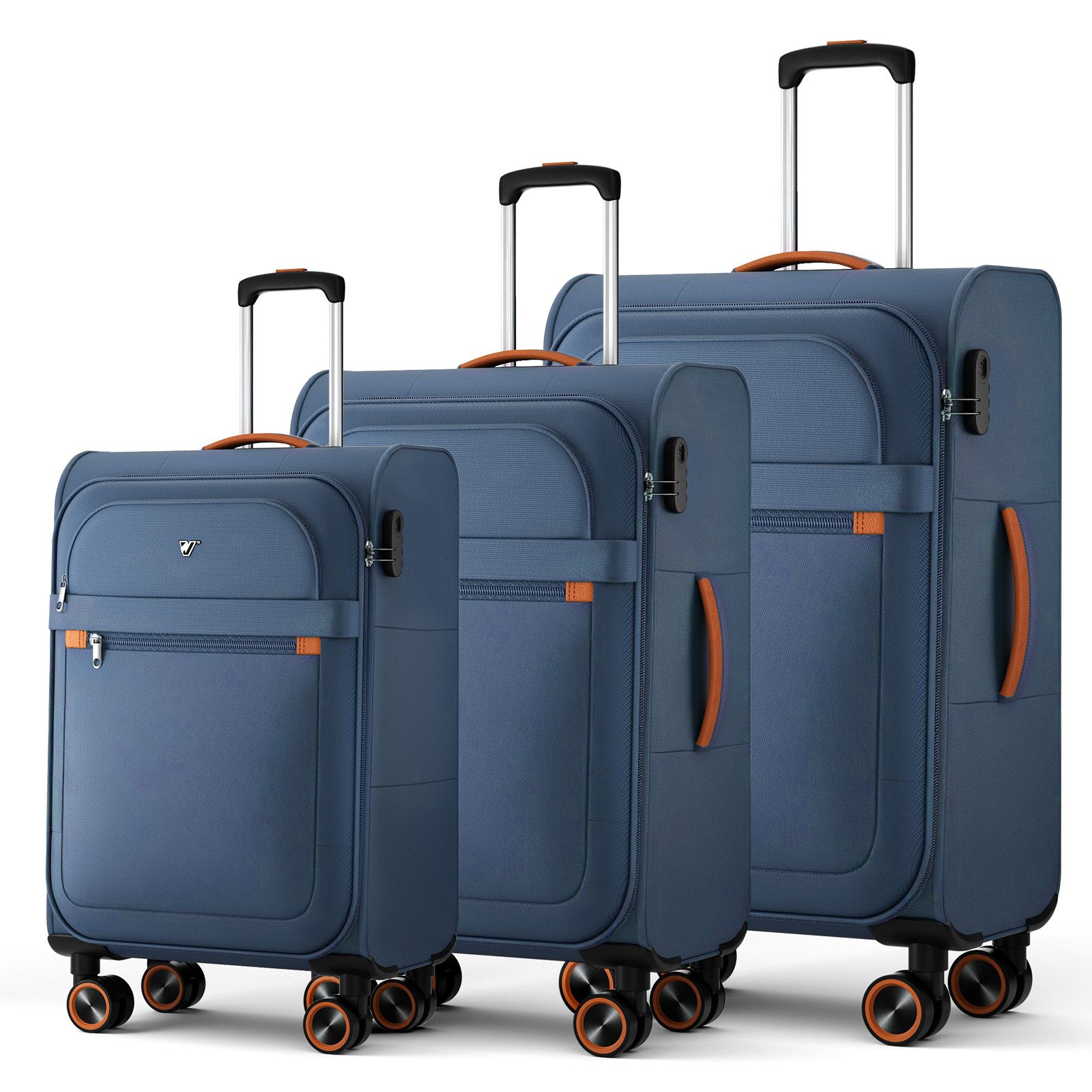 Verage Weichgepäck-Trolley Trier, Leicht Reisekoffer, Stoffkoffer, 4 Rollen günstig online kaufen