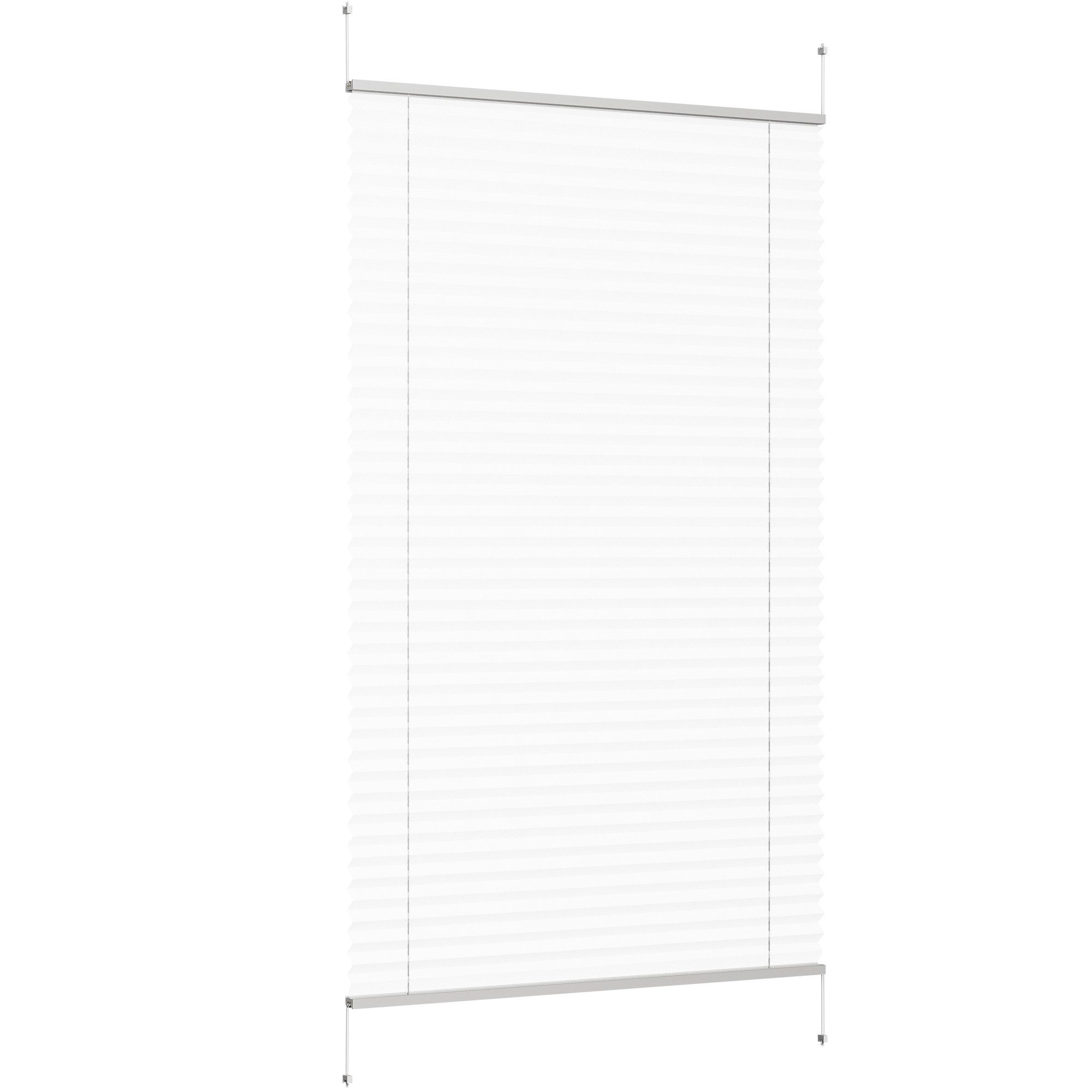 Sekey Plissee Plissee ohne Bohren Lichtschutz Rollo Klemmfix für Fenster & Tür, blickdicht, verspannt, Klemmfix, Faltrollo, Easyfix, Sonnenschutzrollo, Jalousie