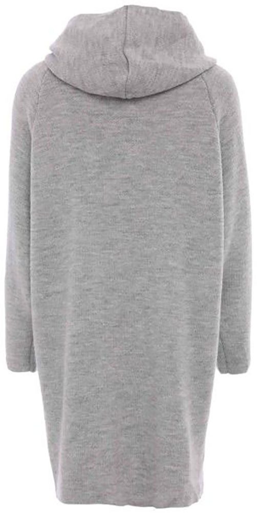 Zwillingsherz Strickjacke "Annabell" One Size, Kapuze, Taschen, ohne Verschluss, Midi-länge, Langarm