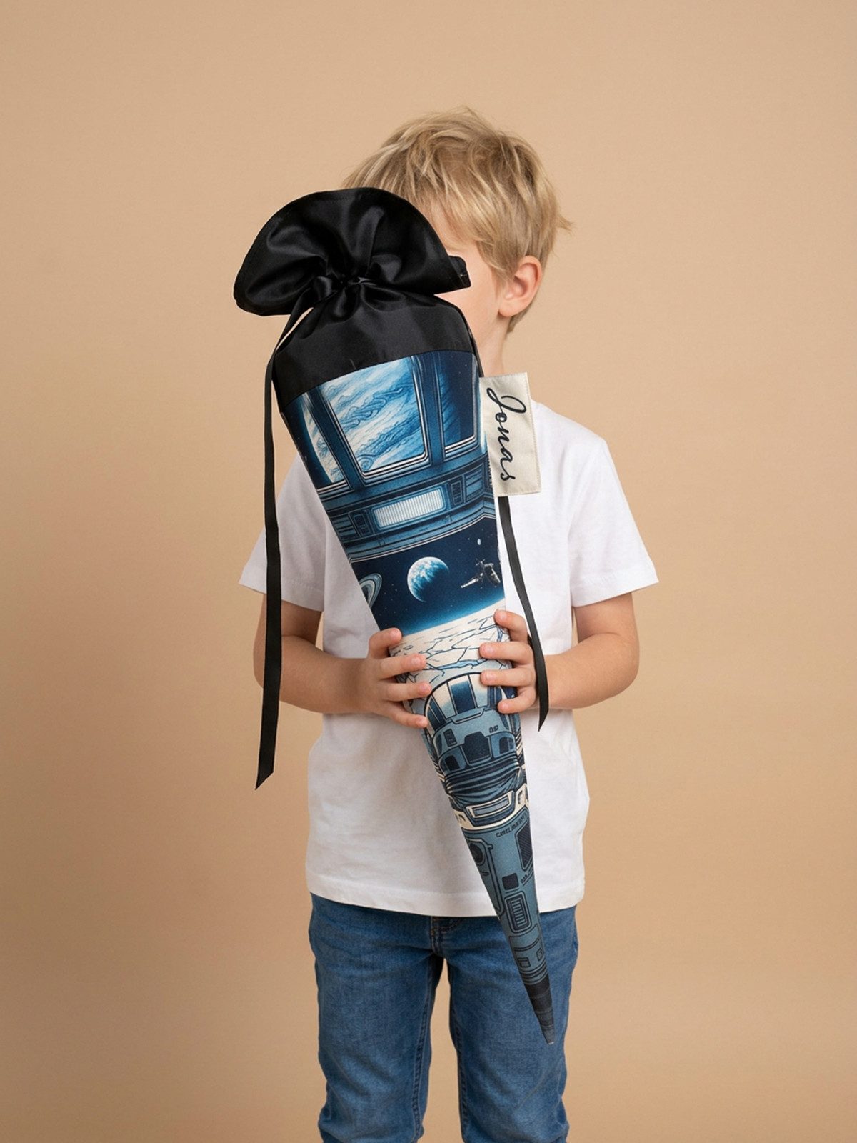 Schultüte Weltall 70cm - Personalisierung möglich