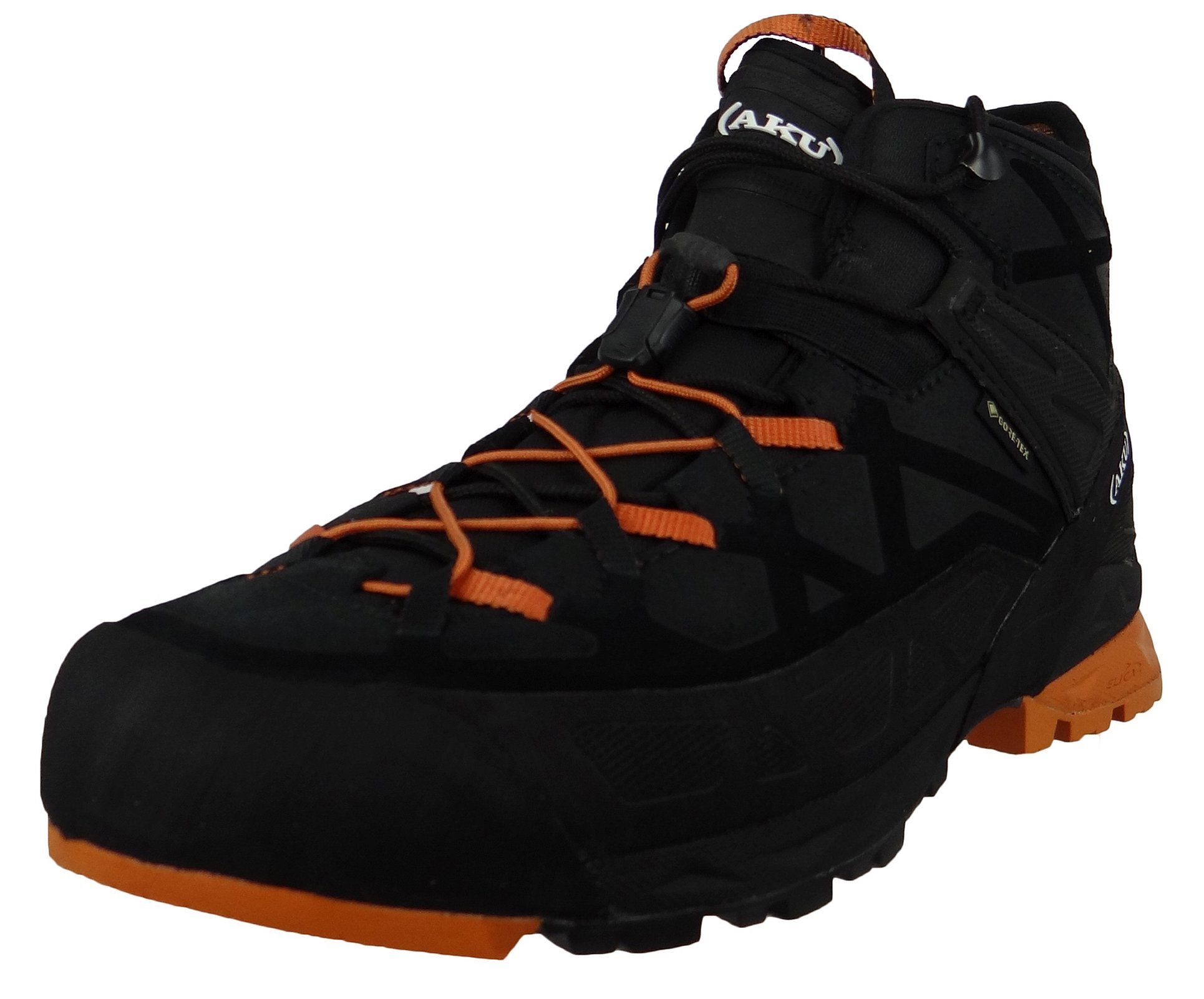 718 108 Black Orange Stiefel