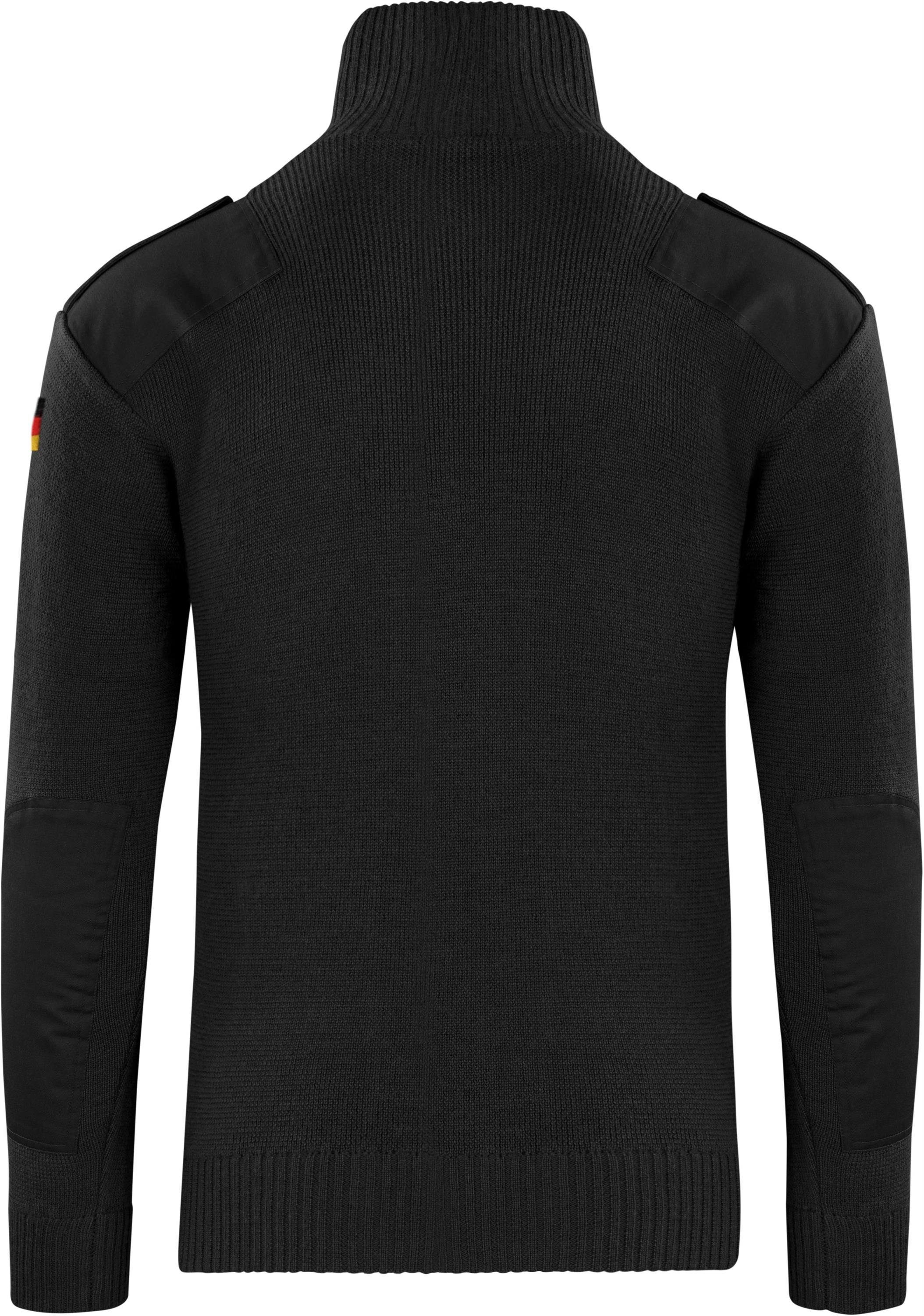 normani Strickjacke Herren-Strickjacke Istrup Bundeswehr Schurwolljacke Winterjacke BW-Cardigan Jacke