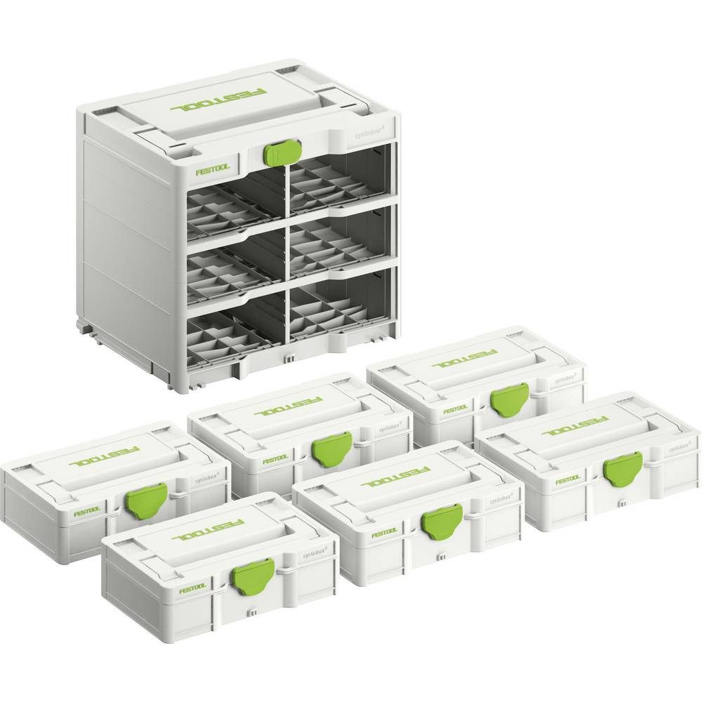FESTOOL Transportbehälter Systainer SYS3-RACK 337 Transportkiste (L x B x H) 396 x 296 x 337 mm