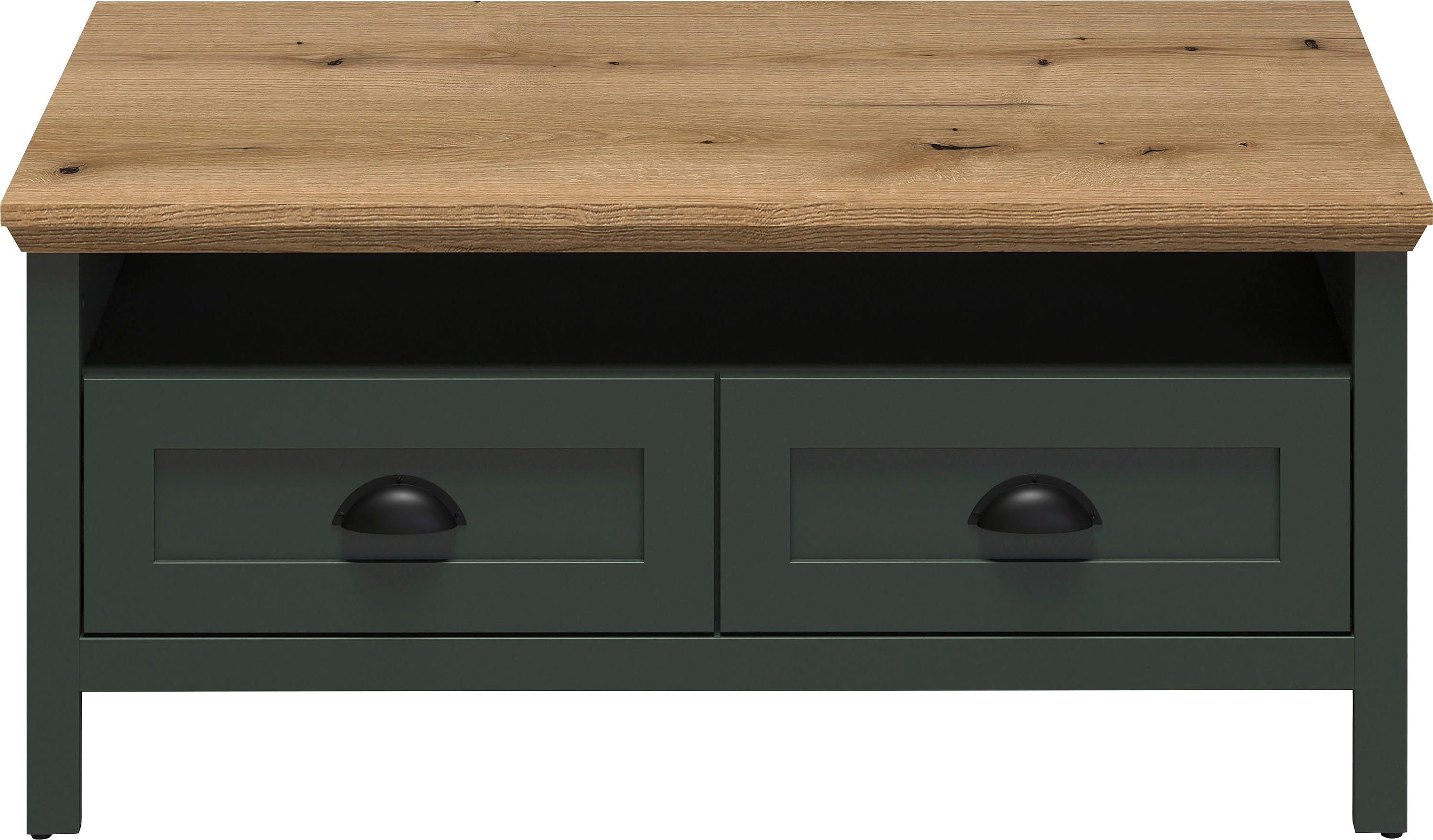 Home affaire Couchtisch Vienna (1-St), Sofatisch mit 2 Schubladen und Ablagefläche - (B/T/H) 101/60/45 cm