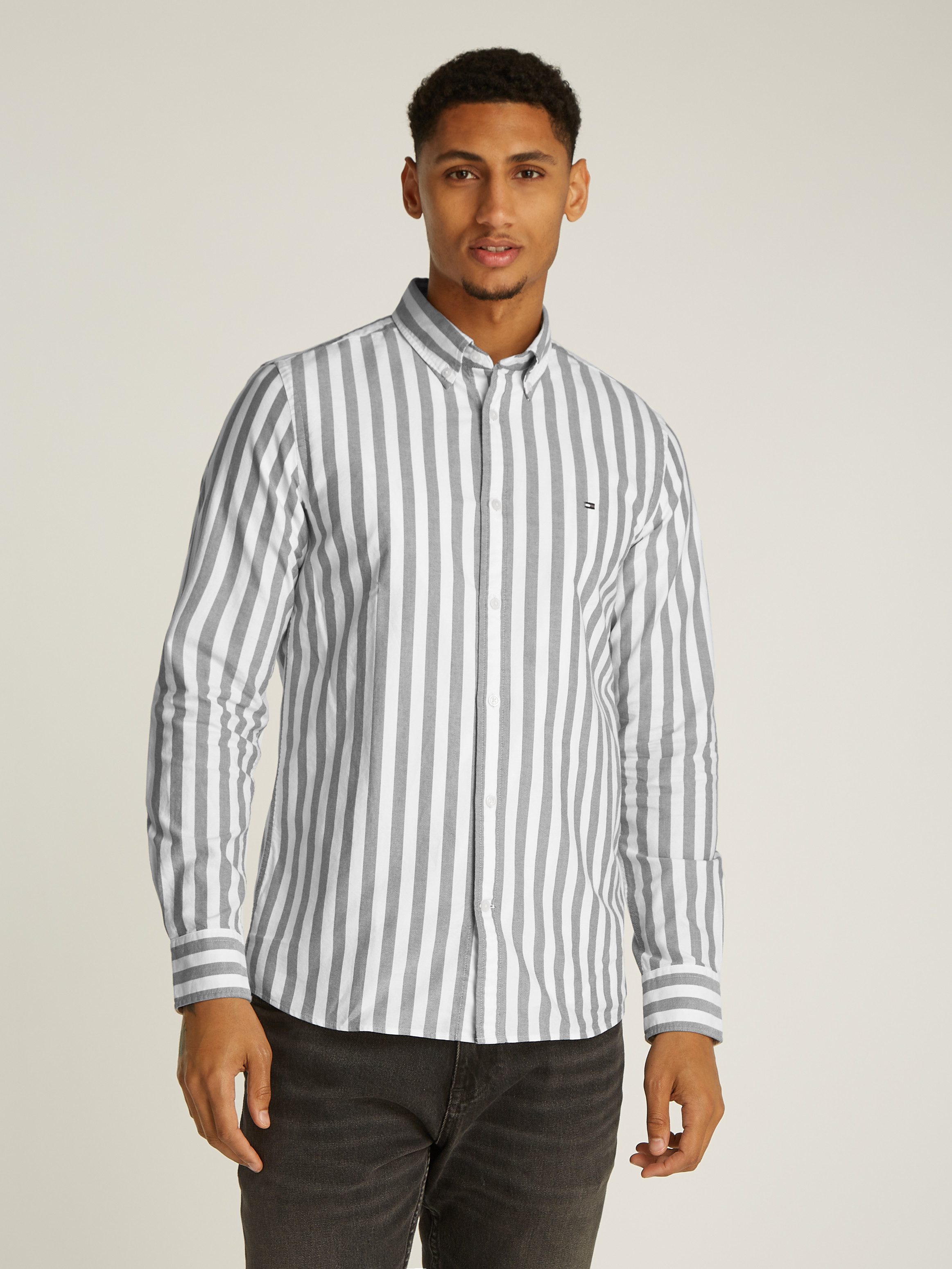 Businesshemd OXFORD BOLD STRIPE SF SHIRT