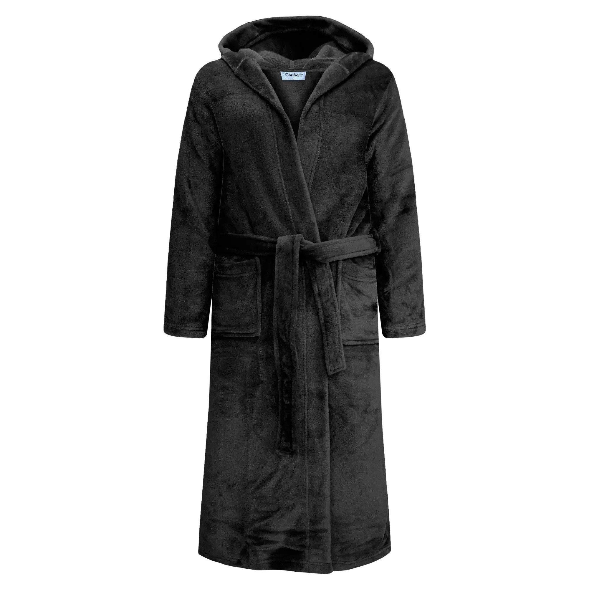 HEAT BOOSTER Unisex-Bademantel GAUBERT Exklusiver Unisex Fleece Bademantel günstig online kaufen