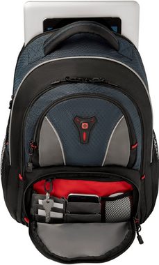 Wenger Laptoprucksack Cobalt, grau/blau, für Laptops bis 16 Zoll