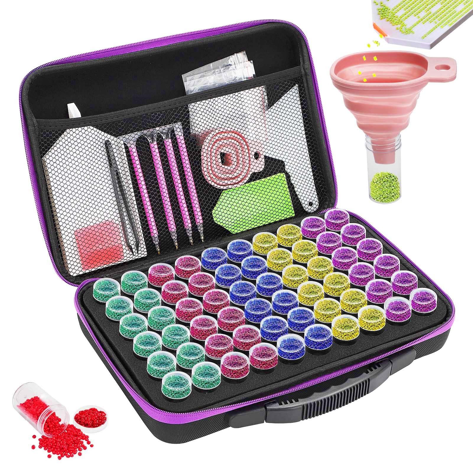 Youyijia Aufbewahrungsbox 60 Stück Diamond Painting Aufbewahrungsbox günstig online kaufen