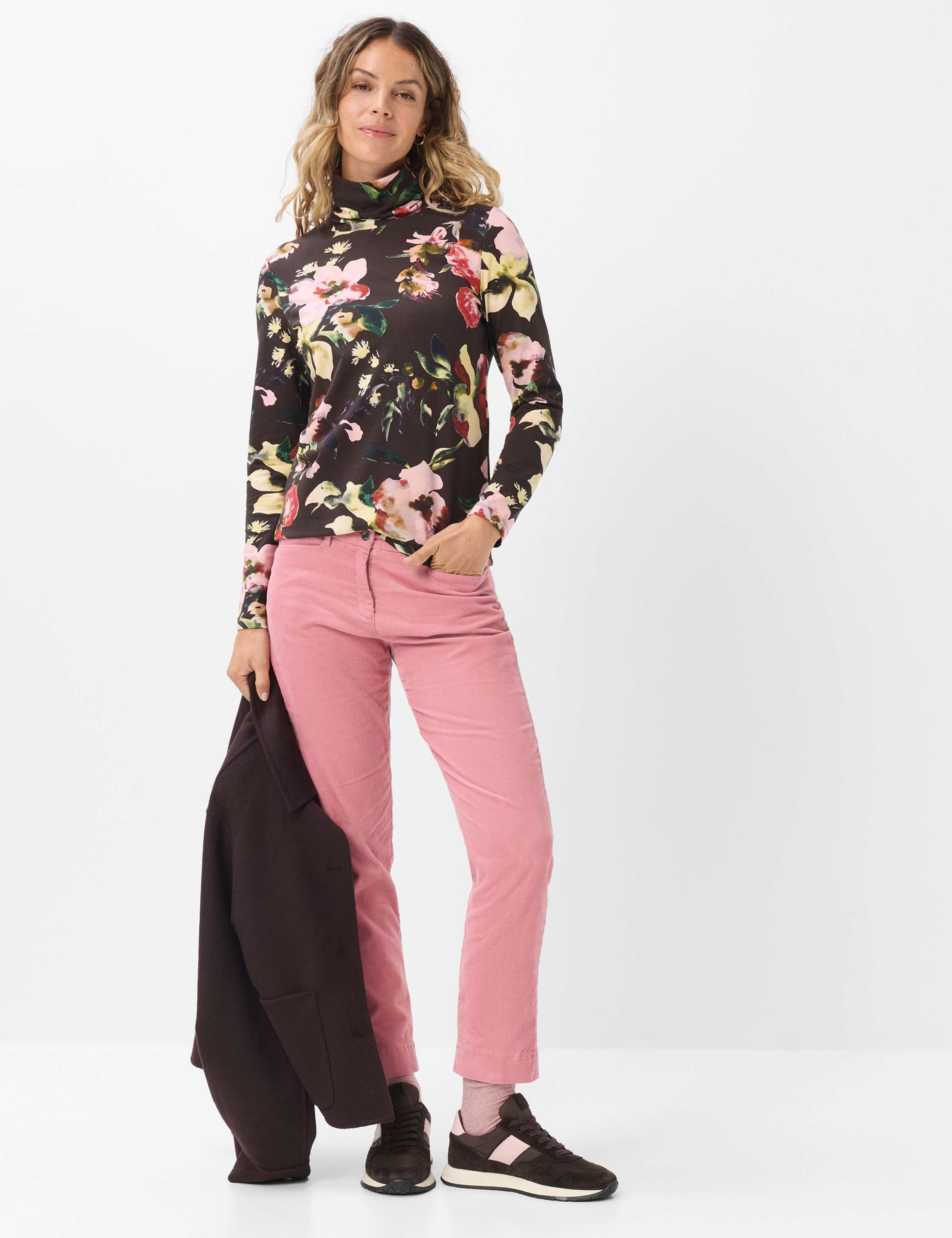 Brax Langarmshirt Style CARINA L Jersey: Langarmshirt im Baumwollmix – Bild 2 von 5