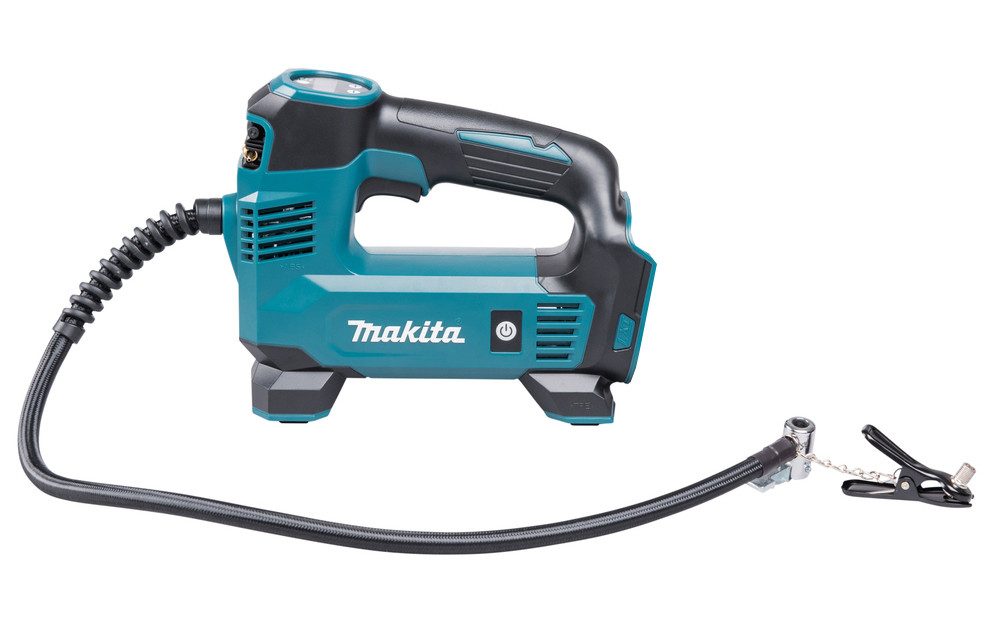 Makita Akku-Handkompressor DMP 180 mit Akku 3 Ah und Ladegerät DC18SD