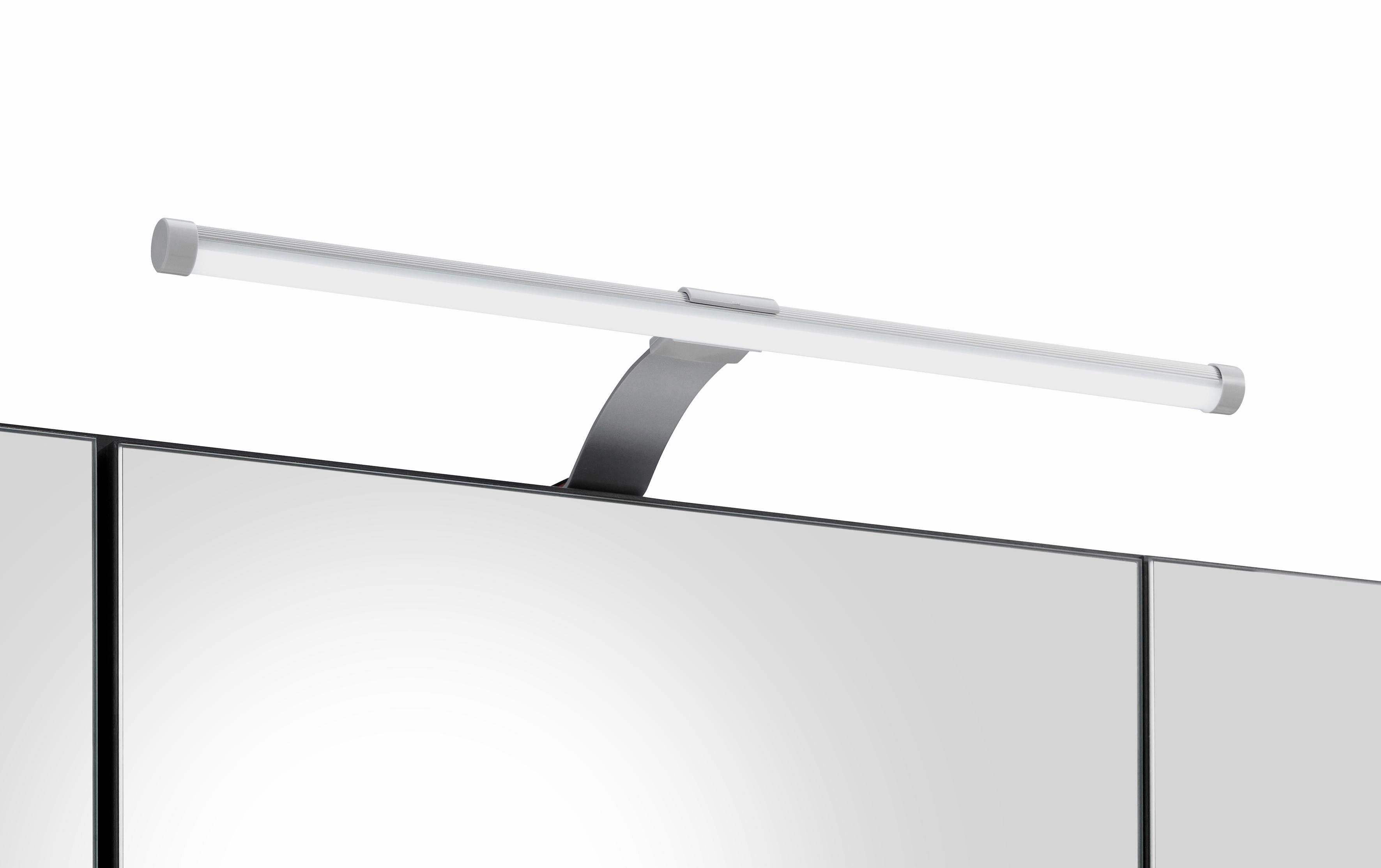 HELD MÖBEL Spiegelschrank mit weiß weiß Portofino LED-Beleuchtung 