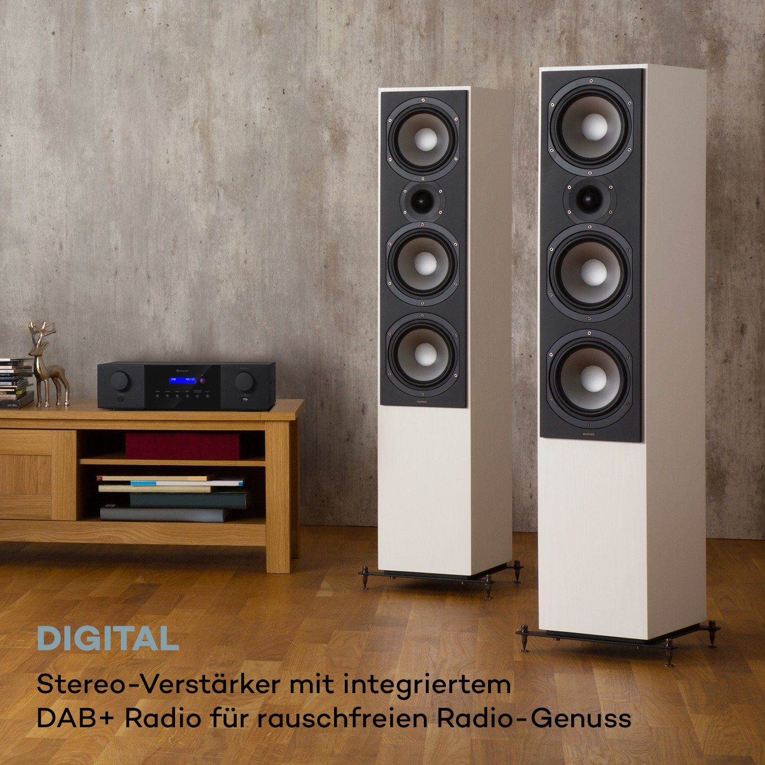 Auna AMP-4000 DAB Audioverstärker