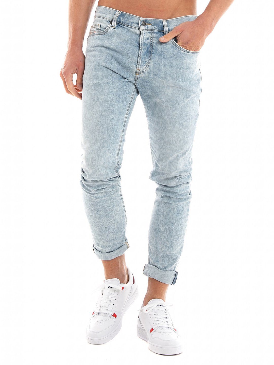 Diesel Slim-fit-Jeans Low Waist Stretch Hose - D-Luster 0GDAM - W36 L32