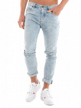 Diesel Slim-fit-Jeans Hellblaue Low Waist Stretch Hose - D-Luster 0GDAM