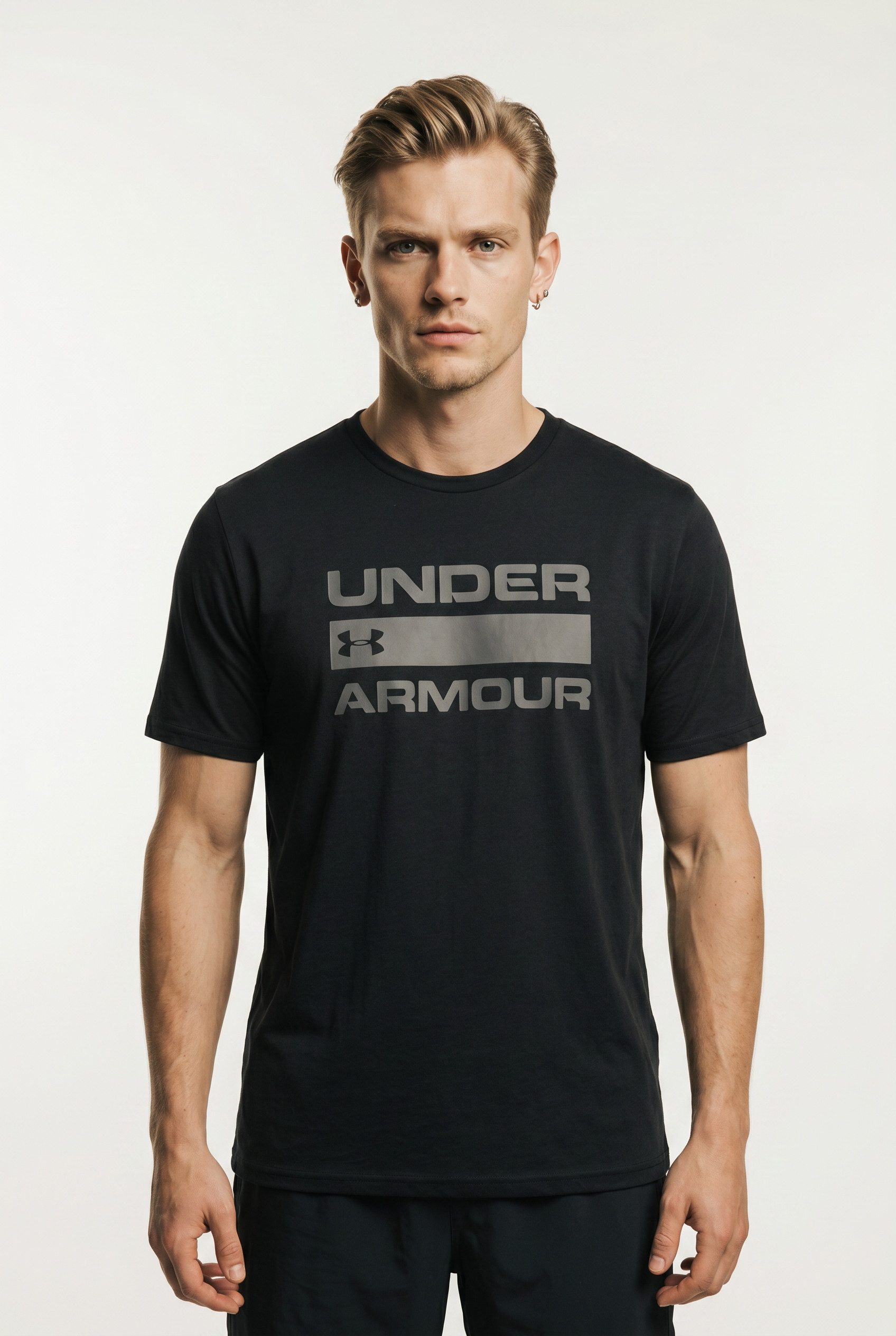 Under Armour® T-Shirt UA TEAM ISSUE WORDMARK SS leichtes Kurzarmdesign, Rundhalsausschnitt