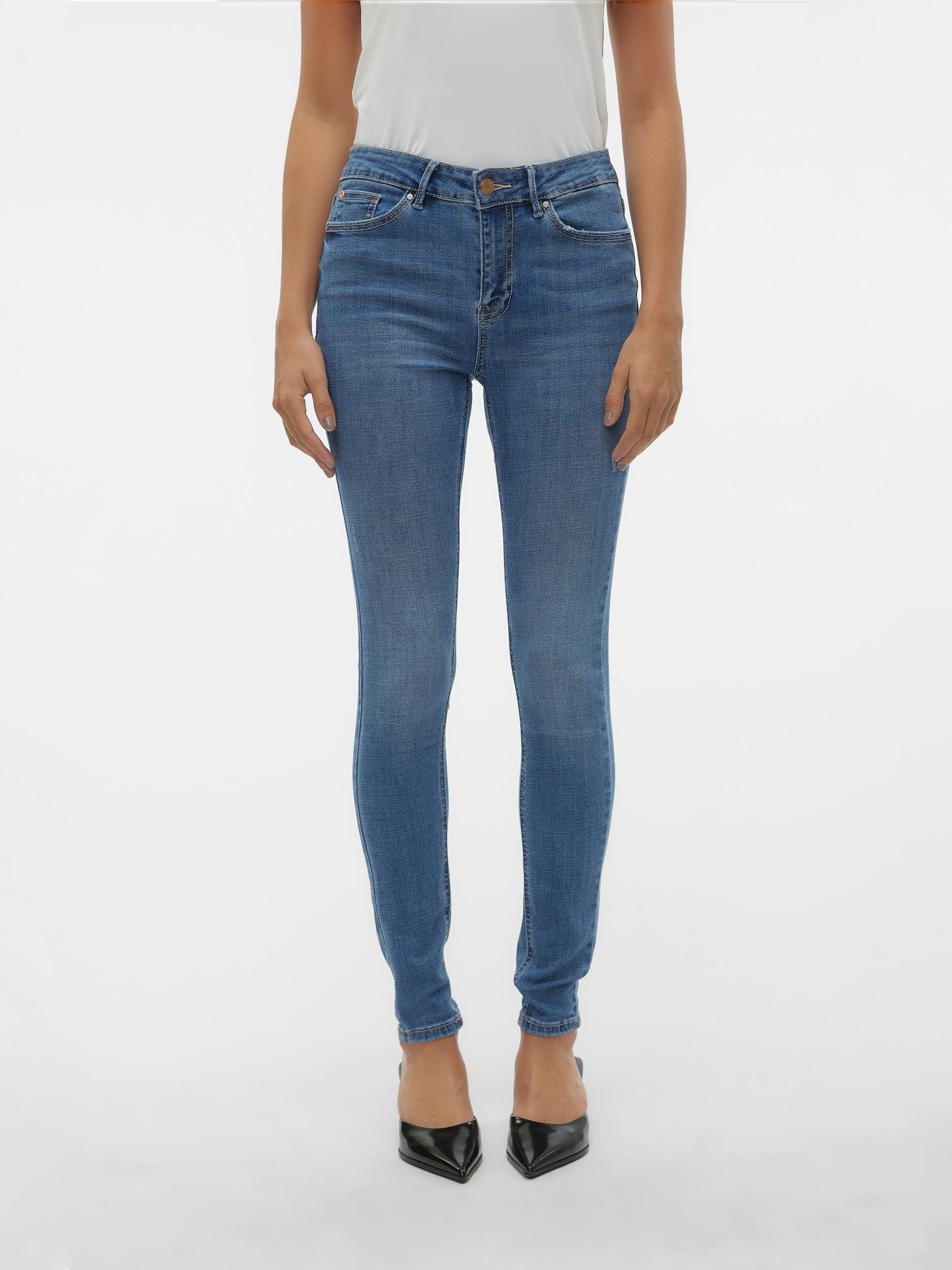 Skinny-fit-Jeans VMFLASH MR SKINNY JEANS LI347 NOOS